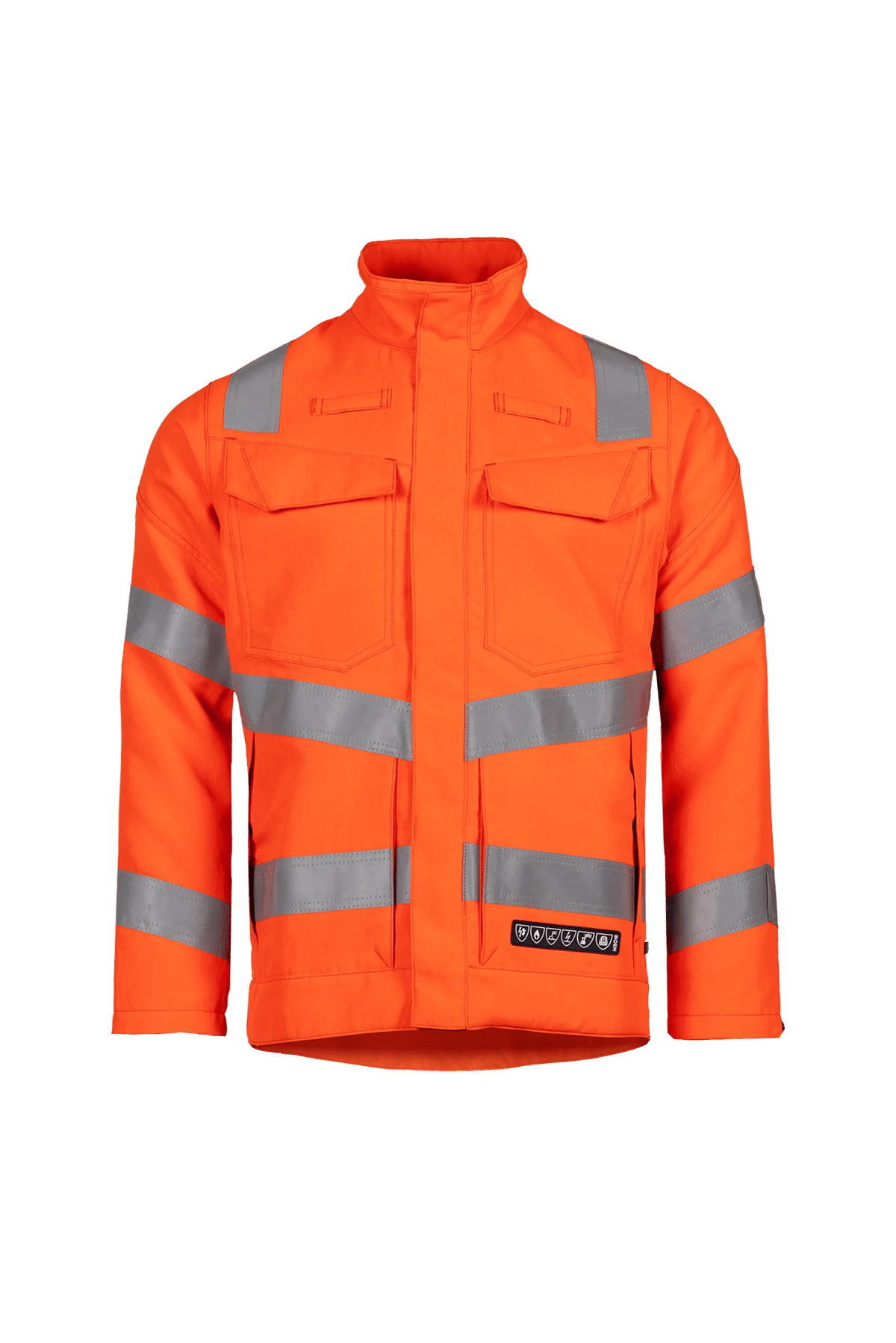 Sioen PRO Alcor in High-vis orange, front view