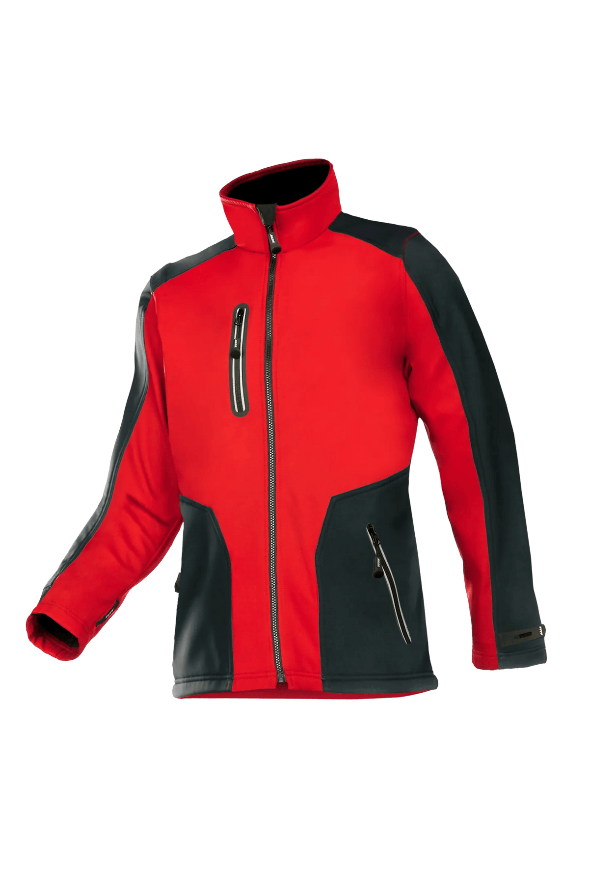 Sioen Torreon in Red/Black, side view
