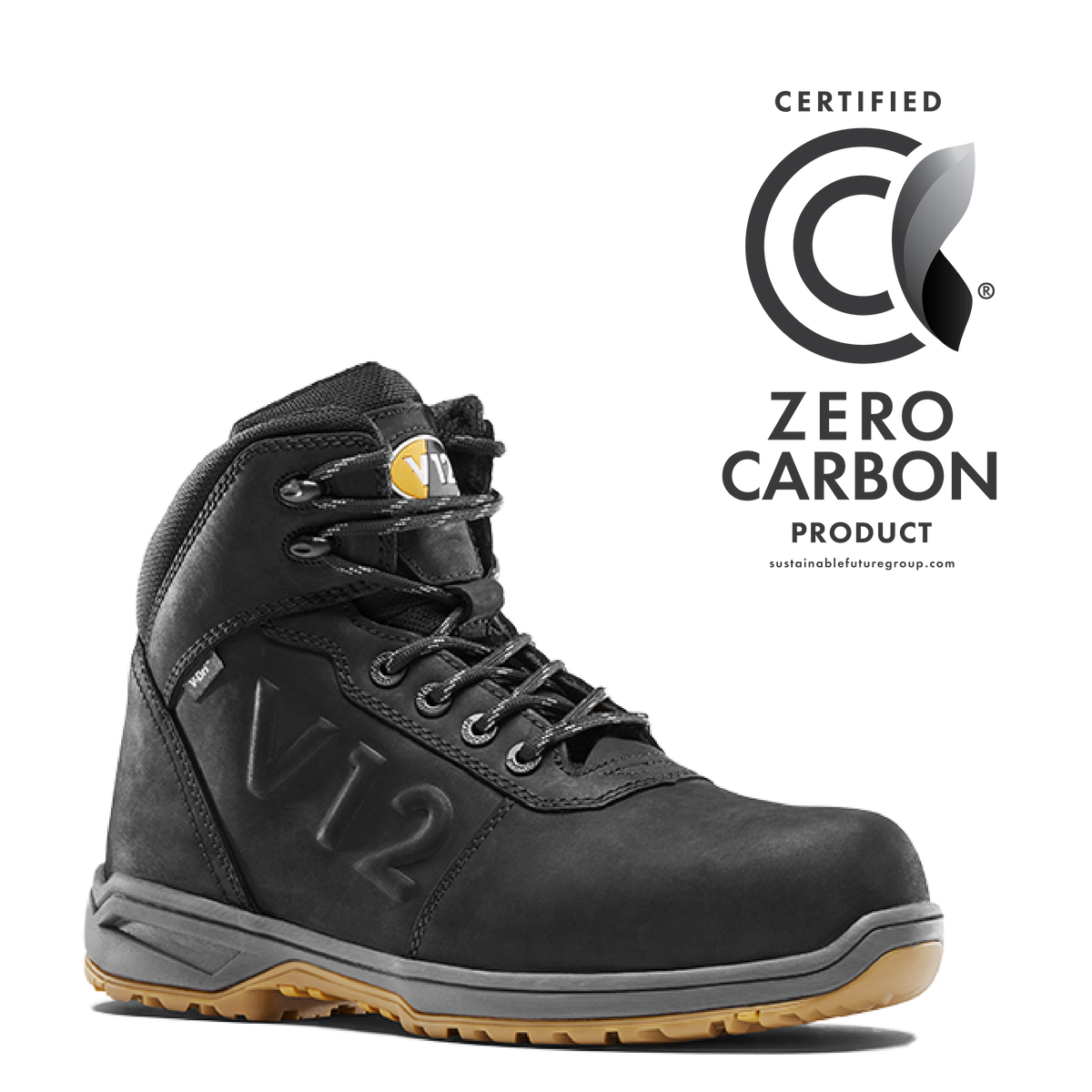 V12 V2140 Lynx IGS safety boot – white packshot