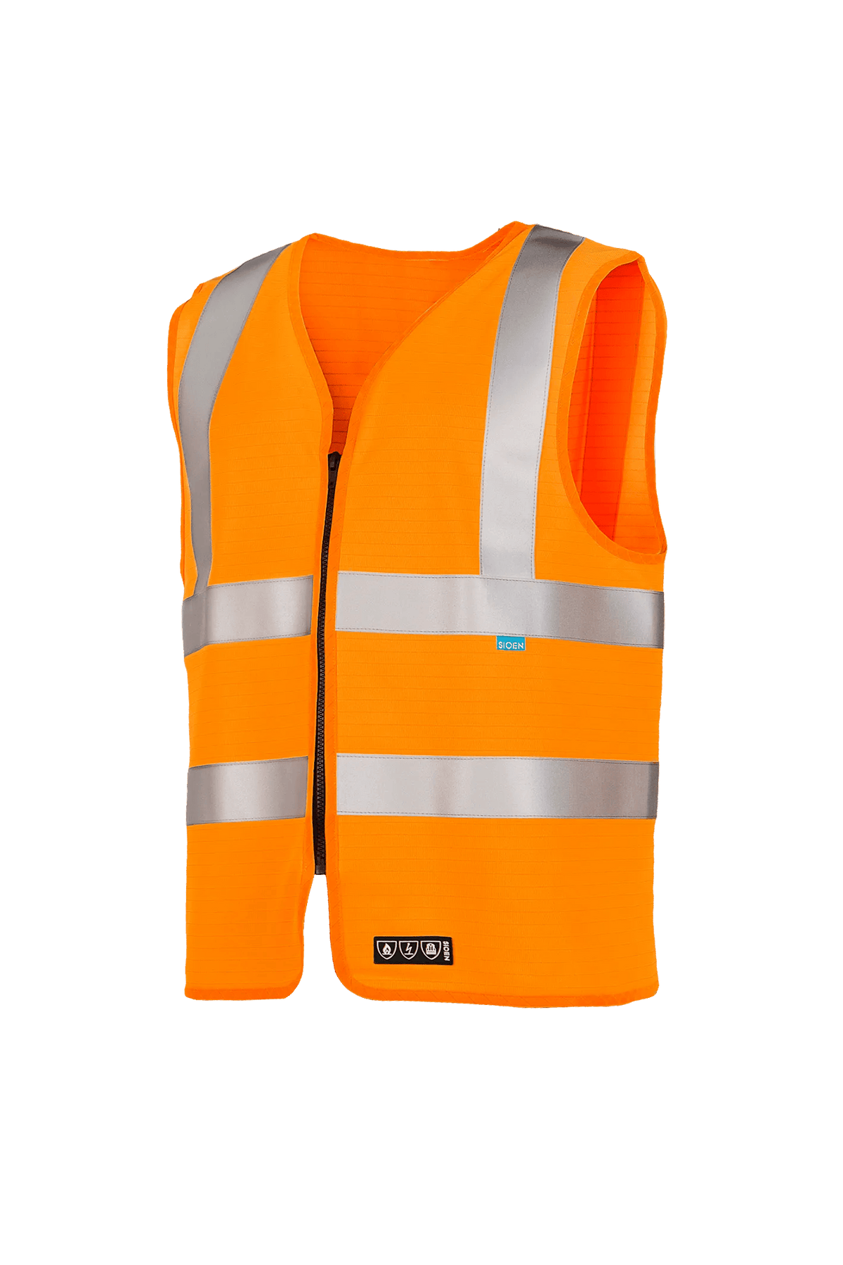 Sioen PRO Bertrix in High-vis orange, side view