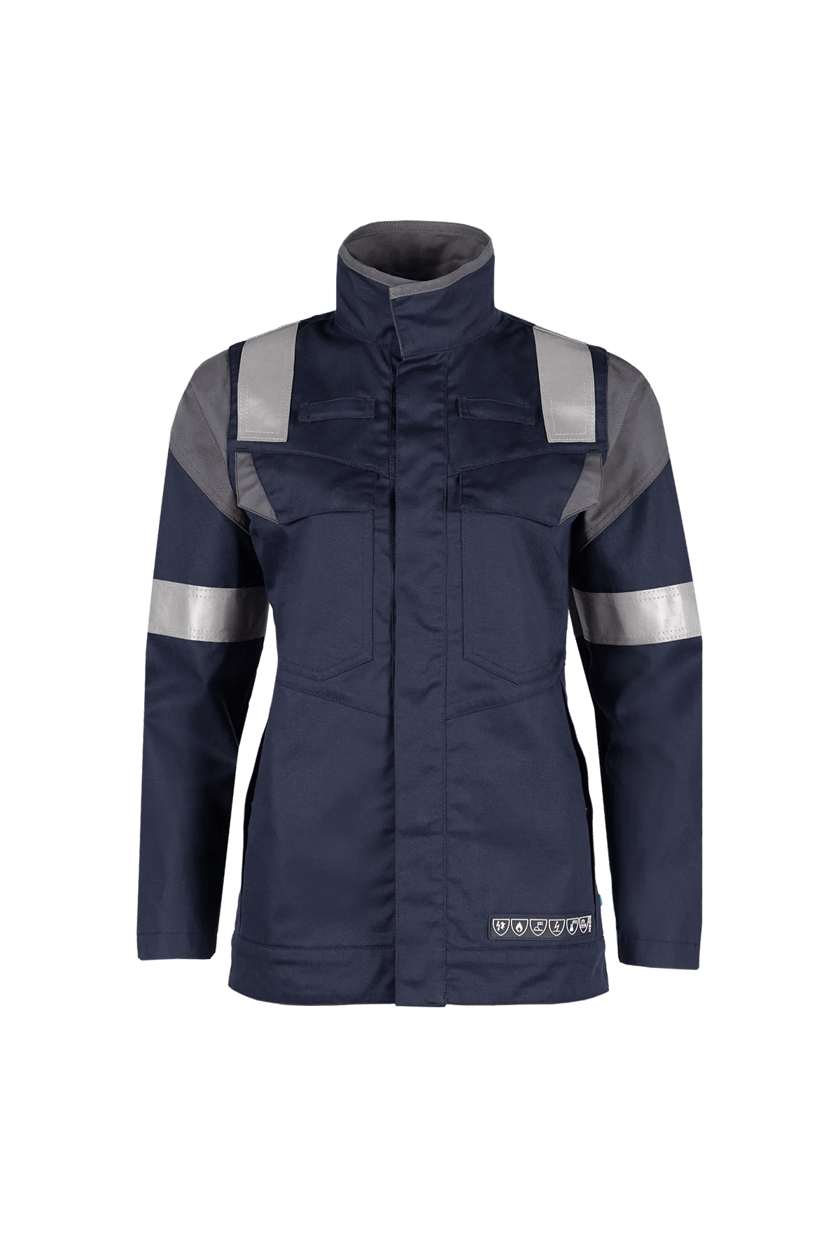 Sioen PRO Rodari Women in Navy blue/Anthracite grey, front view