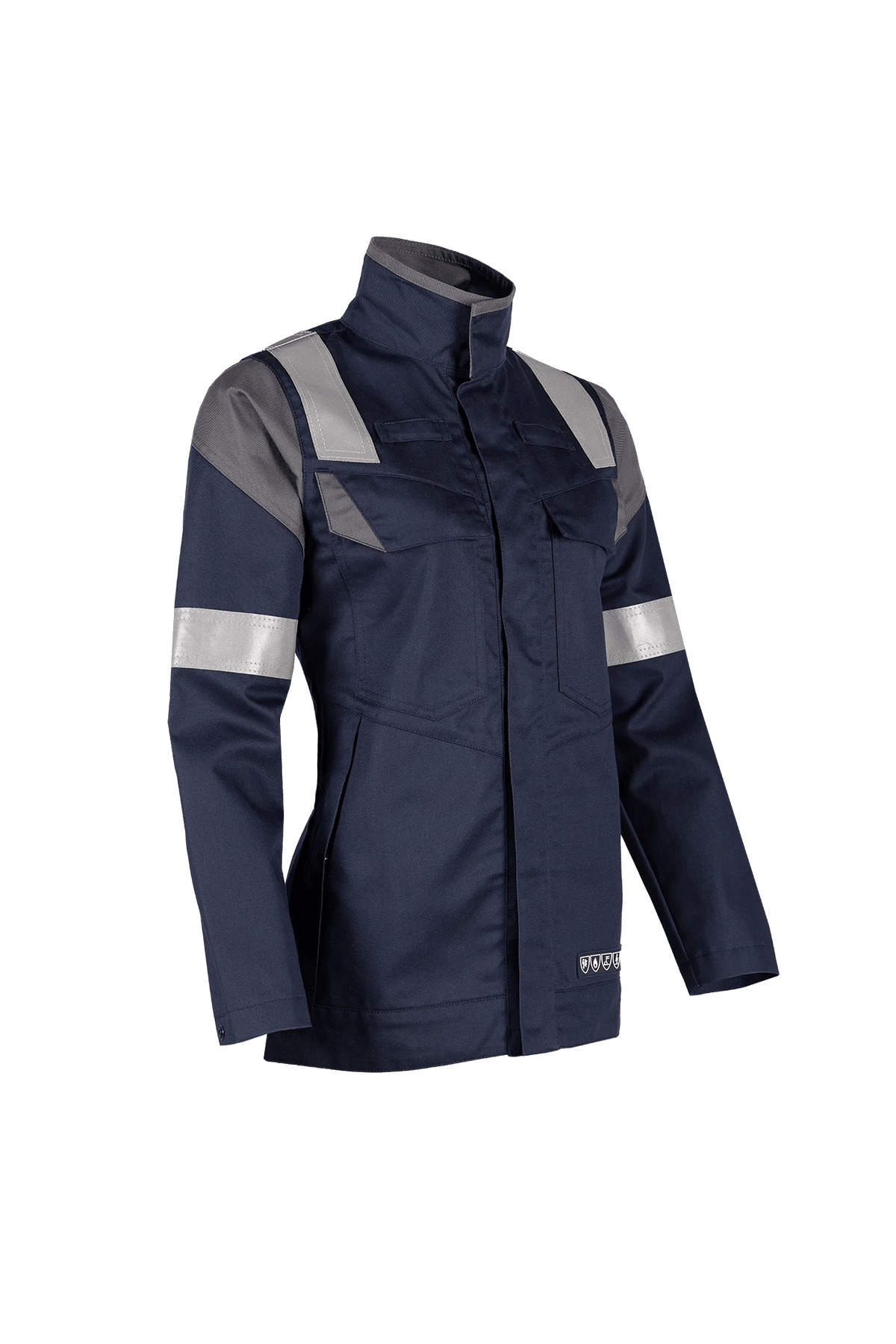 Sioen PRO Rodari Women in Navy blue/Anthracite grey, side view