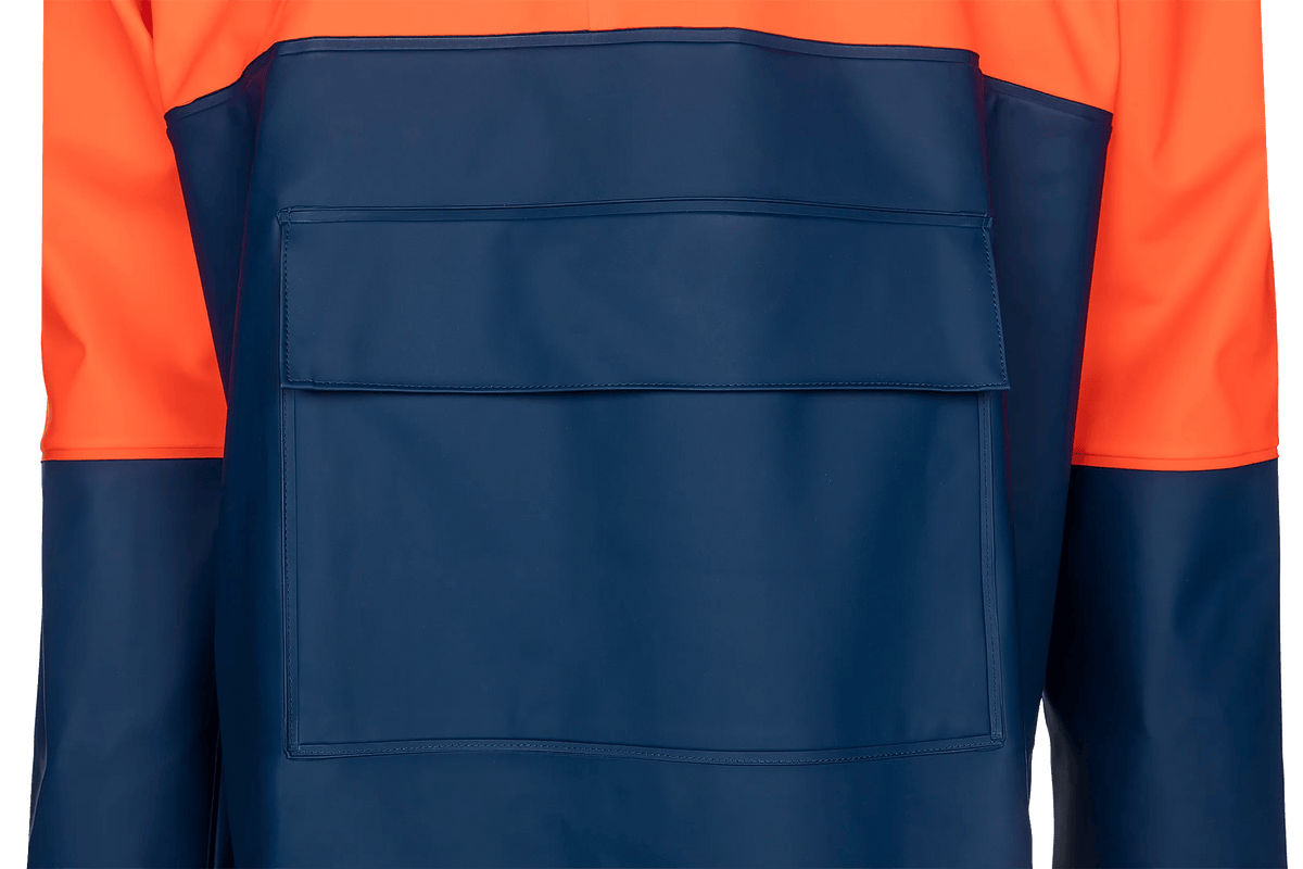 Sioen Staffin in High-vis orange/Navy blue