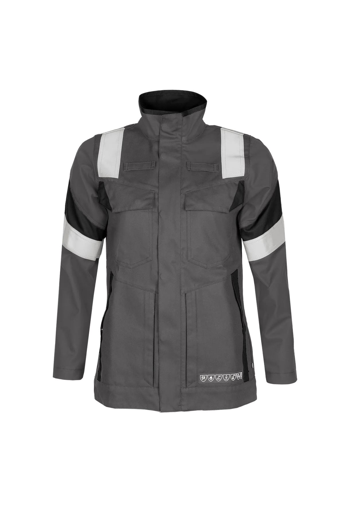 Sioen PRO Bennu Women in Anthracite grey/Black, front view