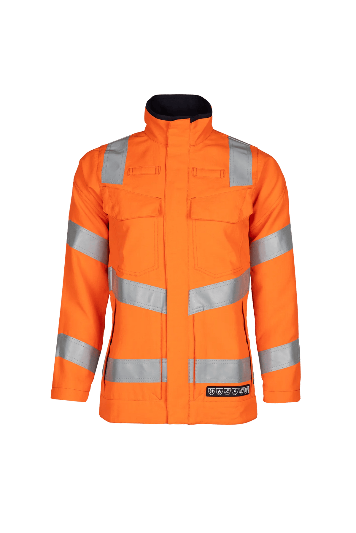 Sioen PRO Alcor Women in High-vis orange, front view