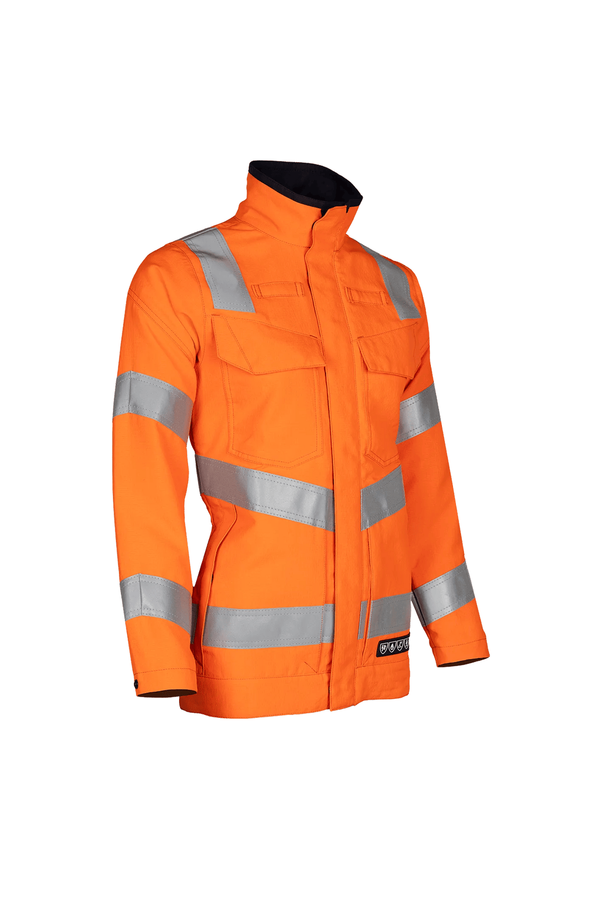 Sioen PRO Alcor Women in High-vis orange, side view