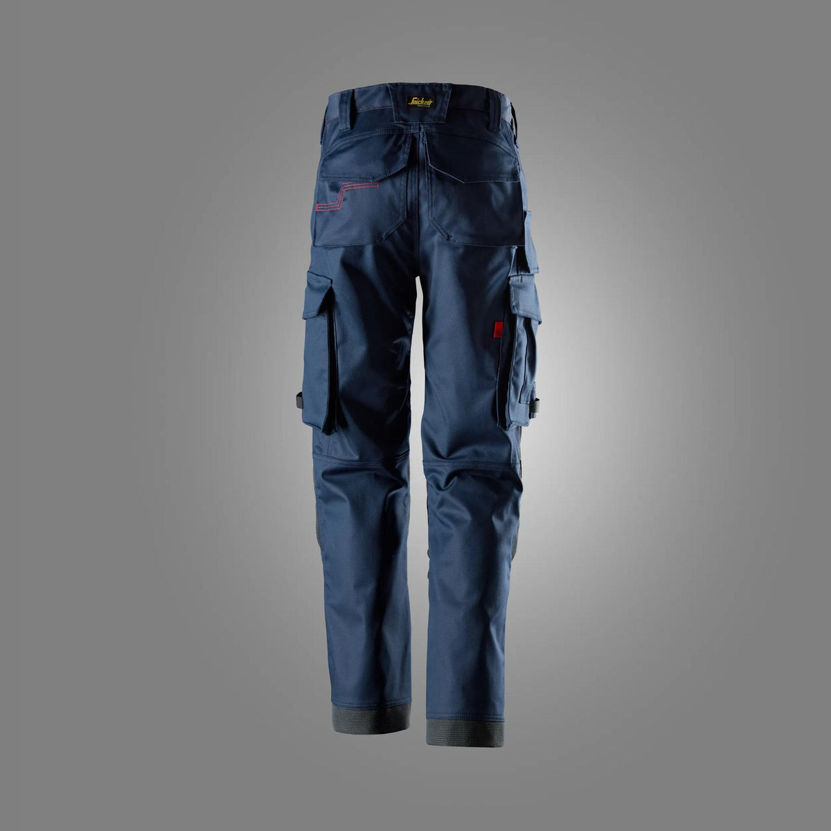 Snickers Workwear 6763 ProtecWork, Women’s Stretch Trousers in Navy, back view