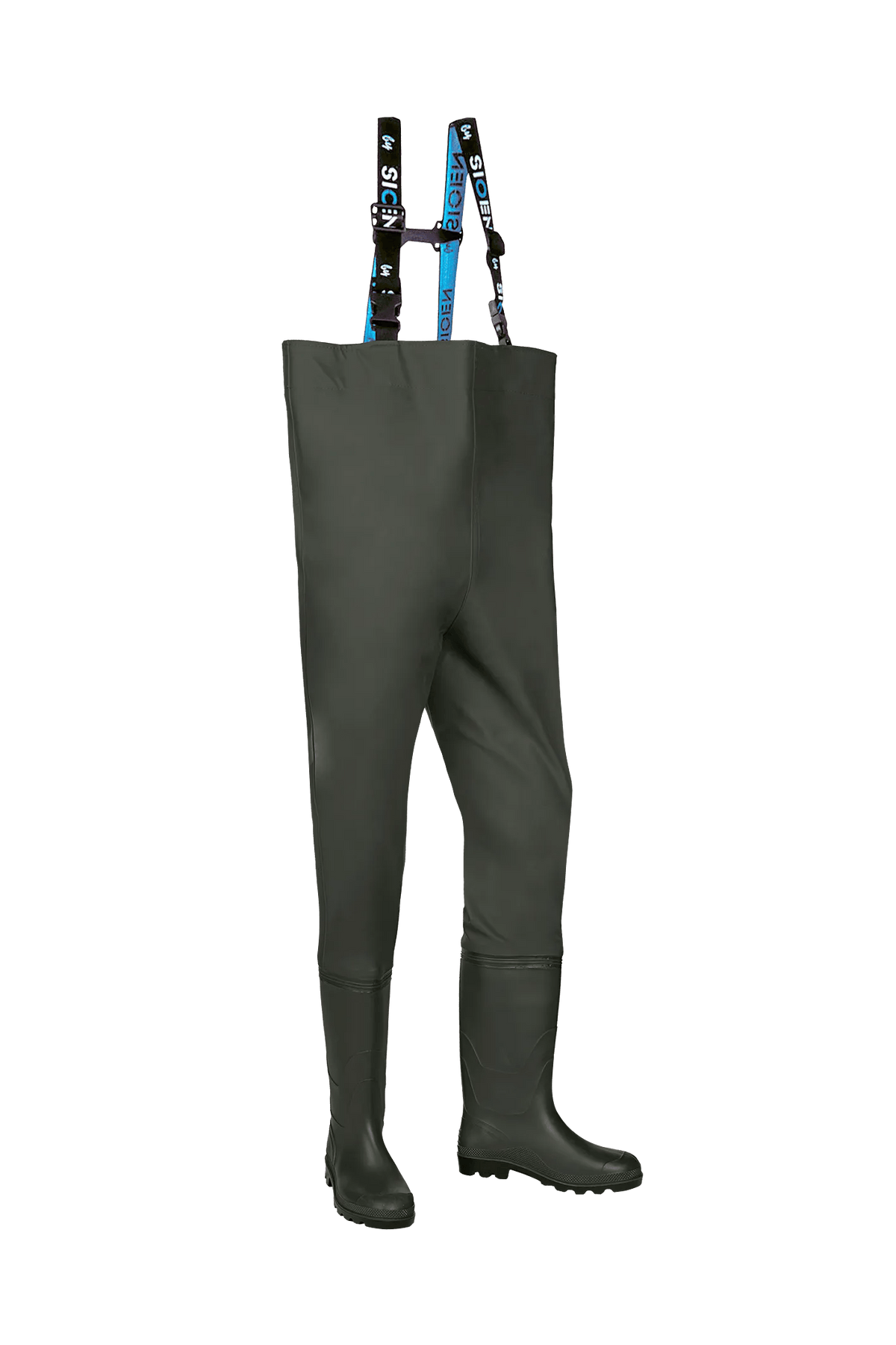 Sioen Glenroe in Khaki green, side view