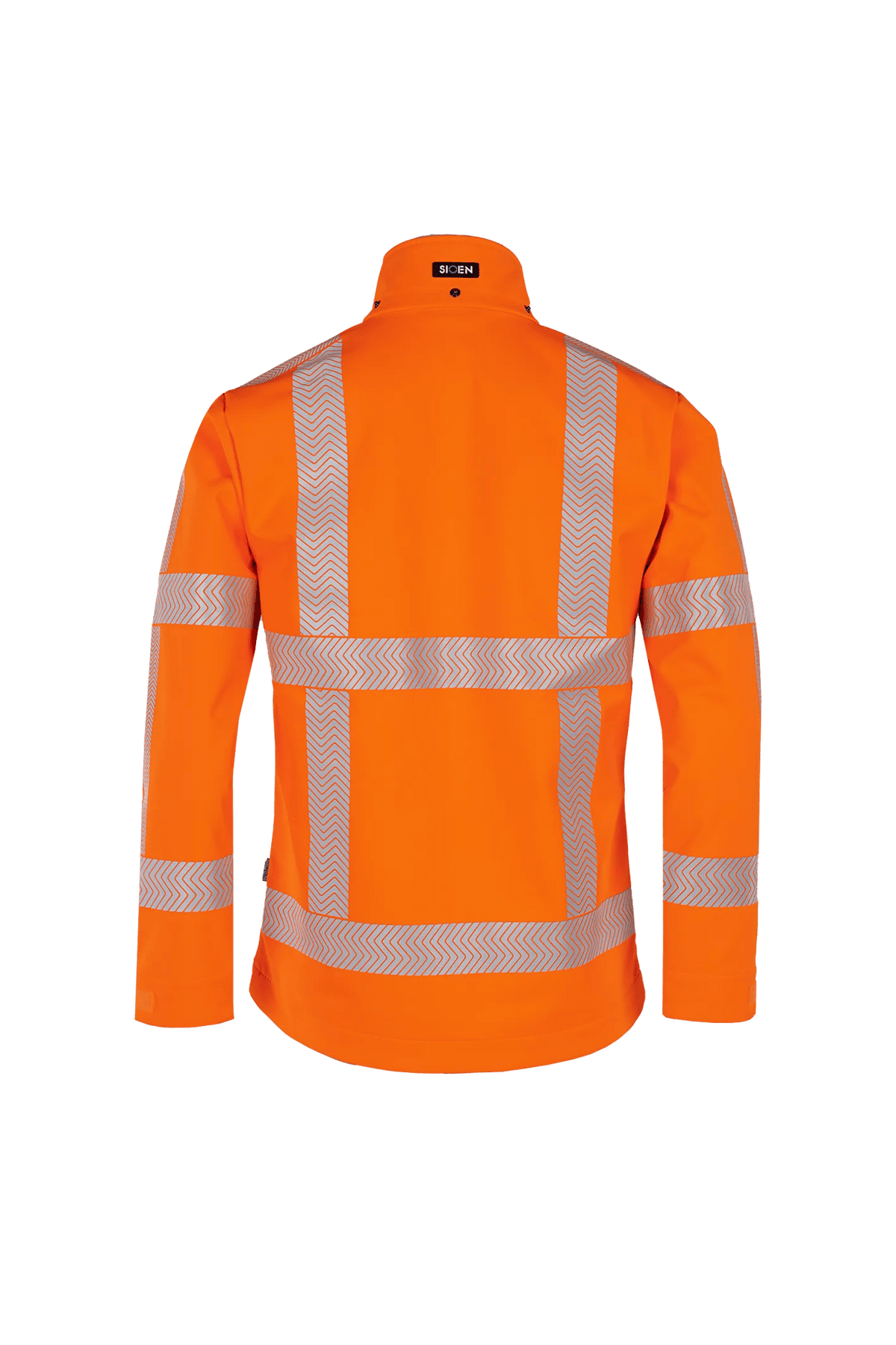 Sioen Anloo in High-vis orange, back view