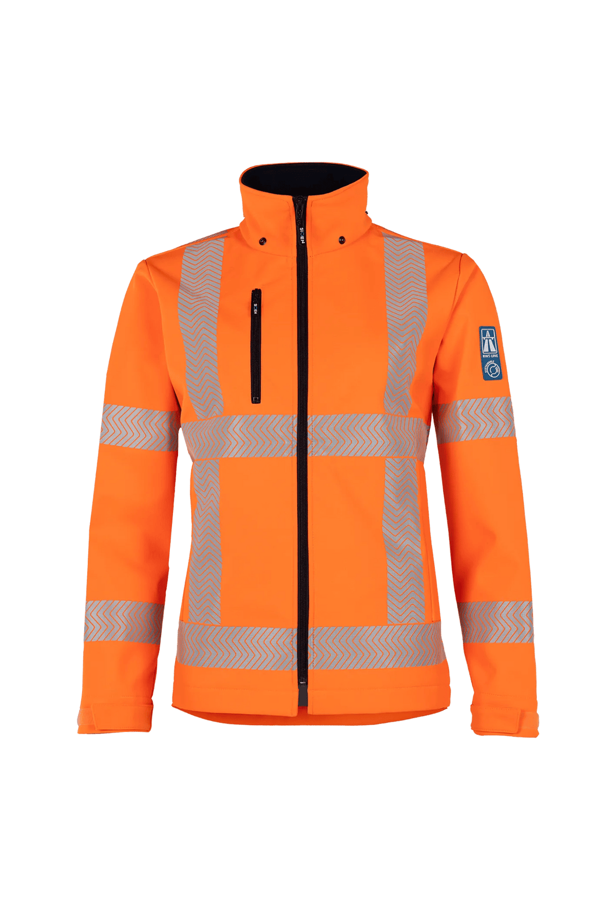 Sioen Anloo Women in High-vis orange, front view