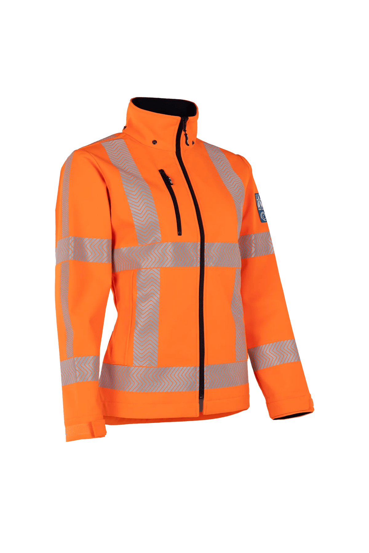 Sioen Anloo Women in High-vis orange, side view