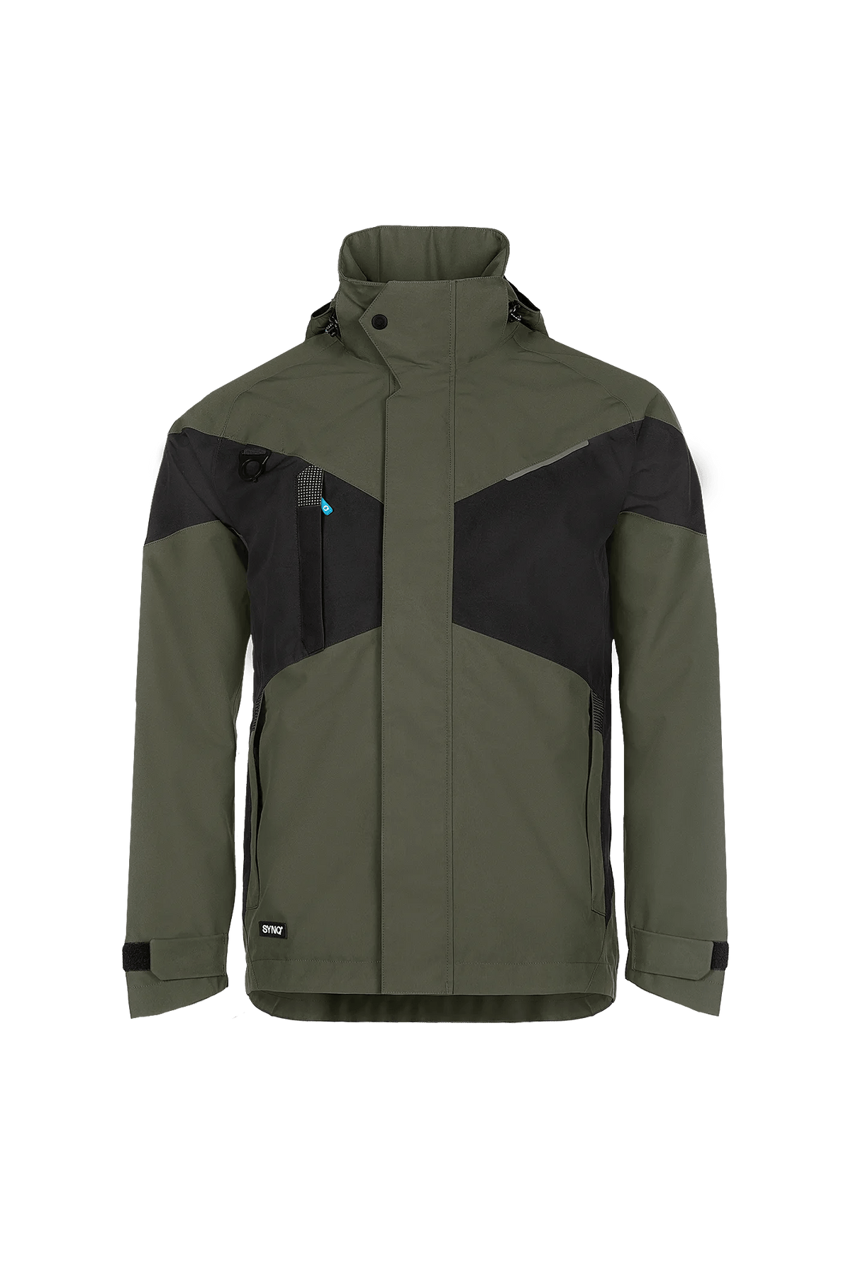 SYNQ Catcher in Khaki green/Black, front view