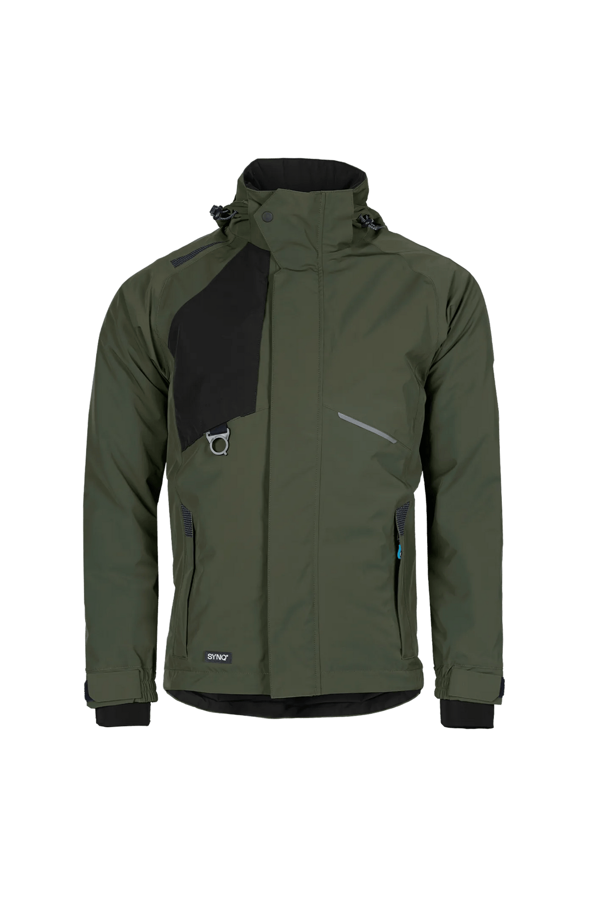 SYNQ Qold in Khaki green/Black, front view