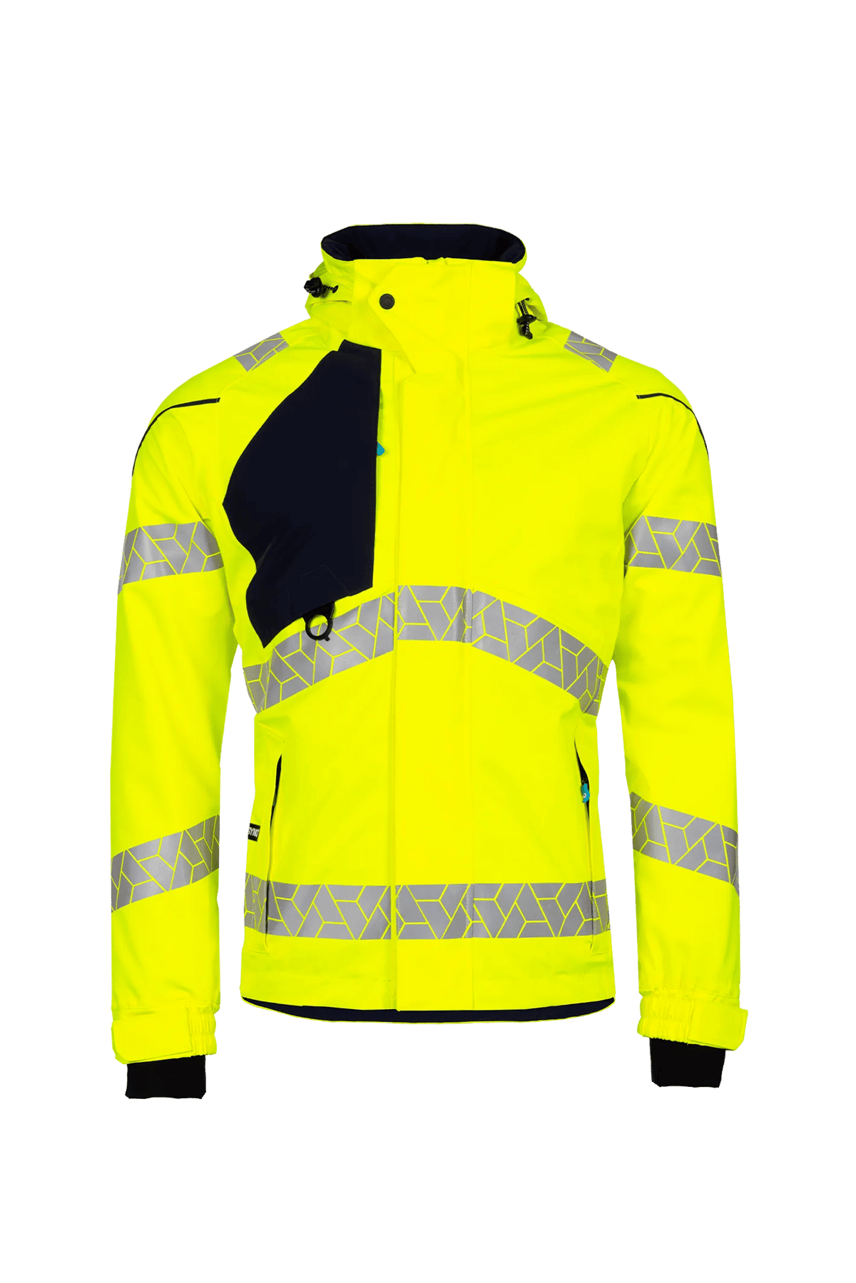 SYNQ Qrux in High-vis yellow/Black, front view