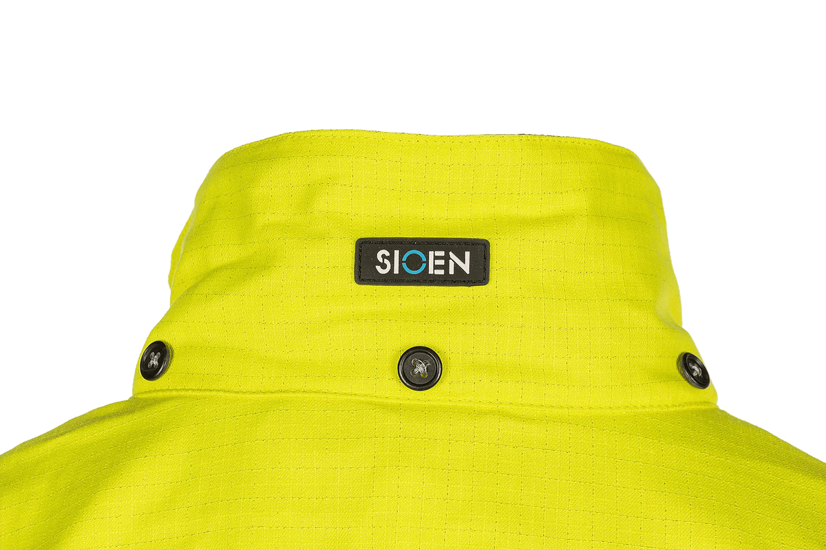 Sioen PRO Glacier in High-vis yellow/Navy blue