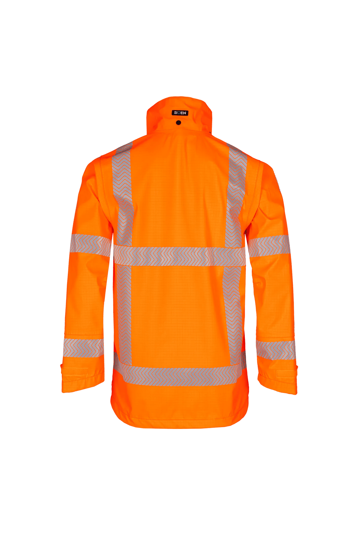 Sioen PRO Beltrum in High-vis orange, back view