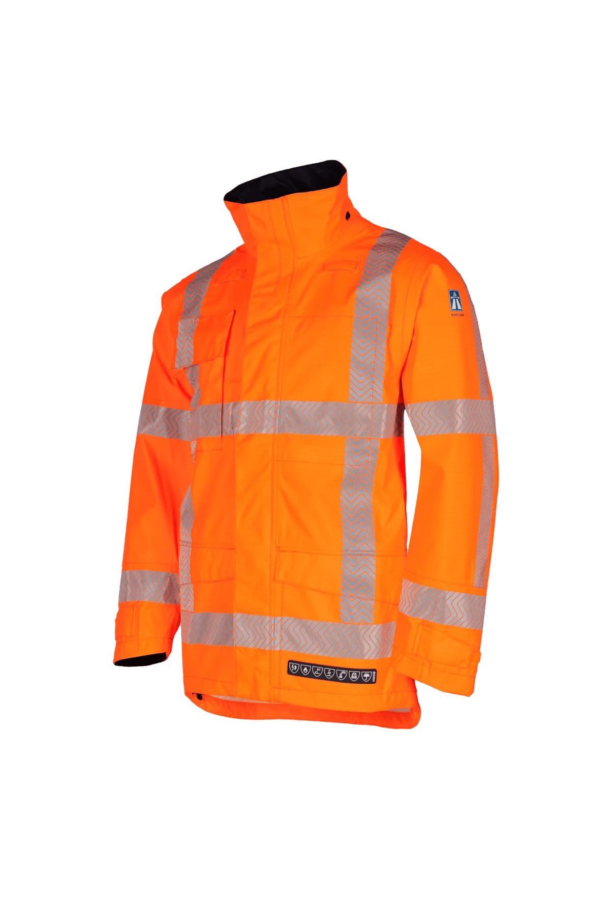 Sioen PRO Beltrum in High-vis orange, side view