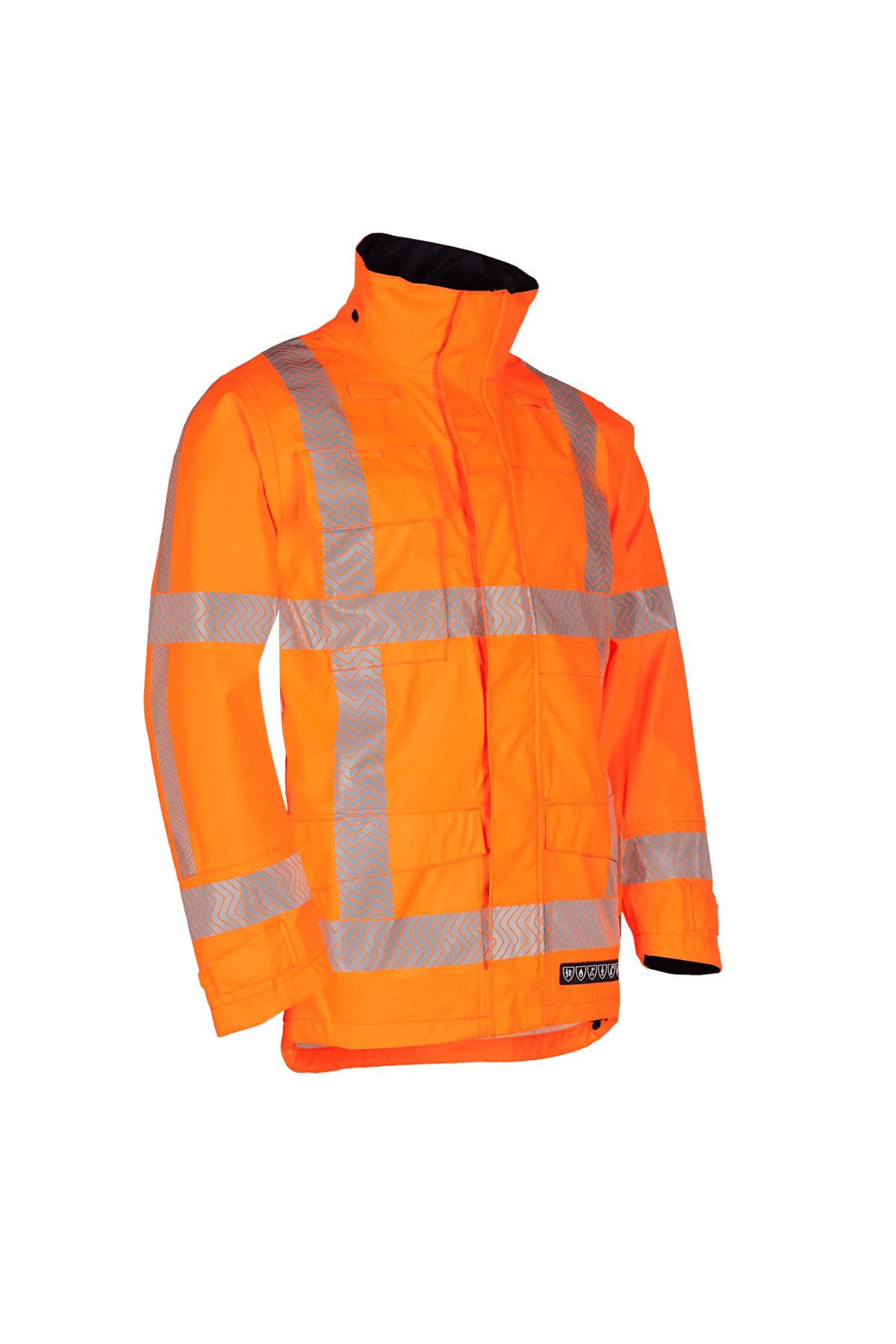 Sioen PRO Beltrum in High-vis orange, side view