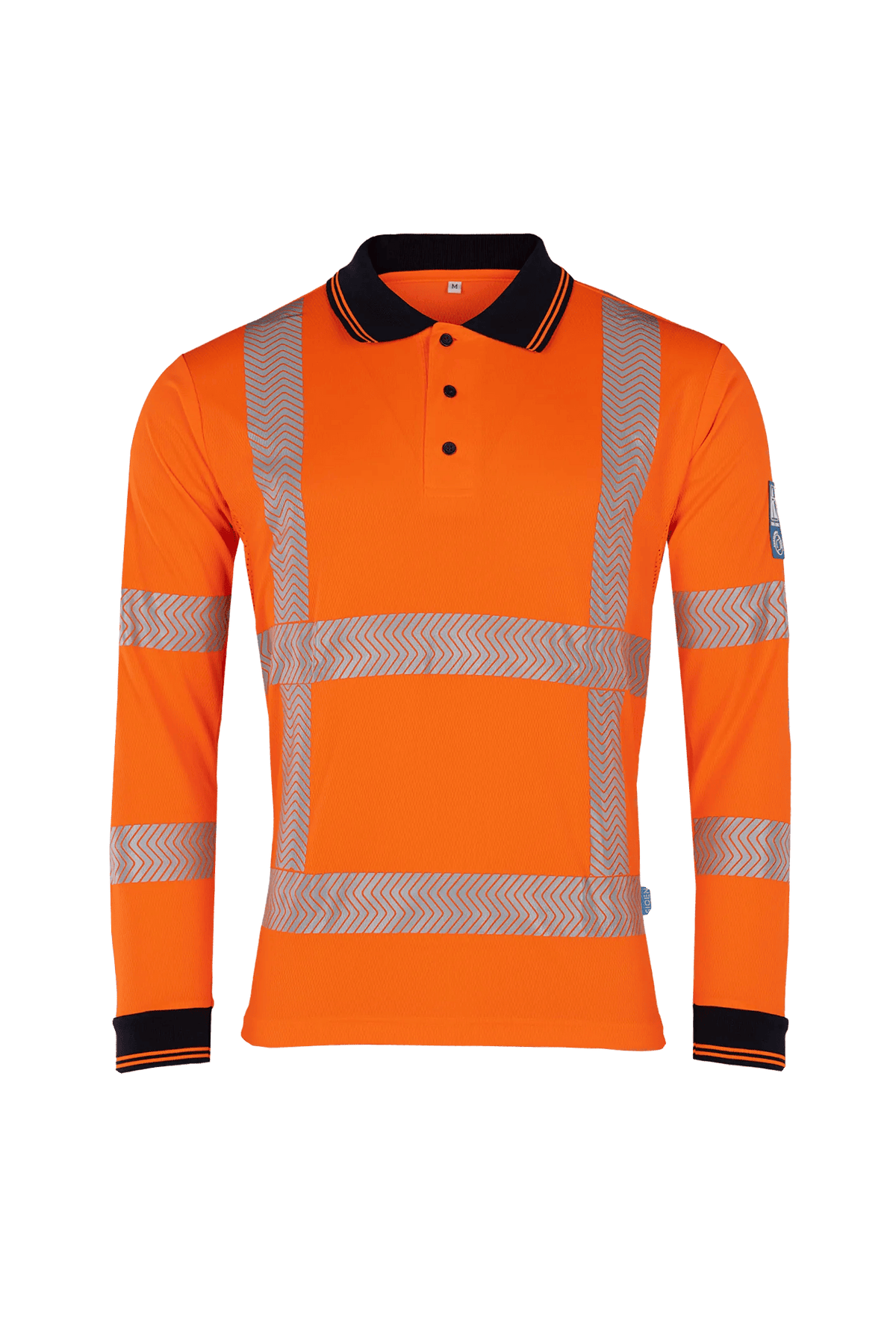 Sioen Lottum in High-vis orange, front view