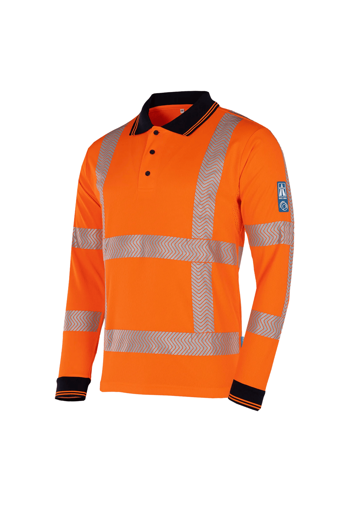 Sioen Lottum in High-vis orange, side view
