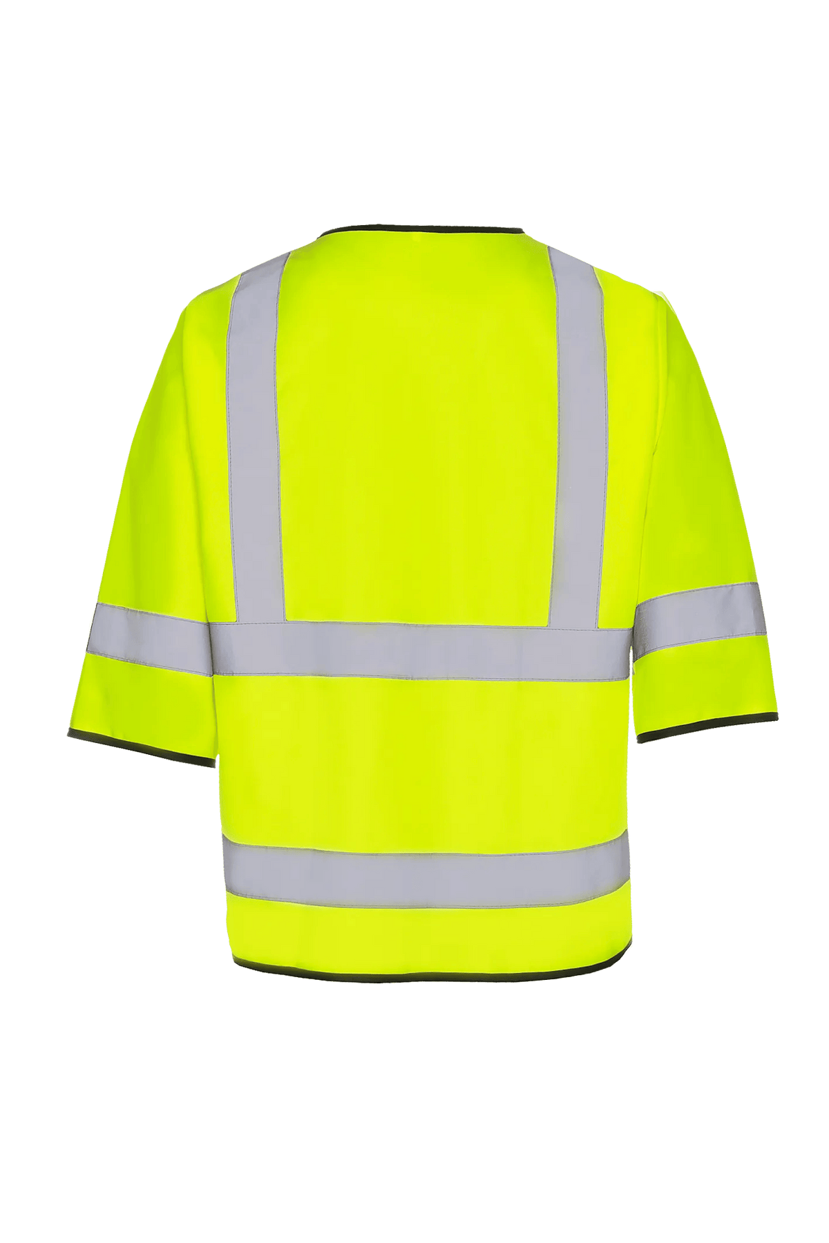 Sioen Ronet in High-vis yellow, back view