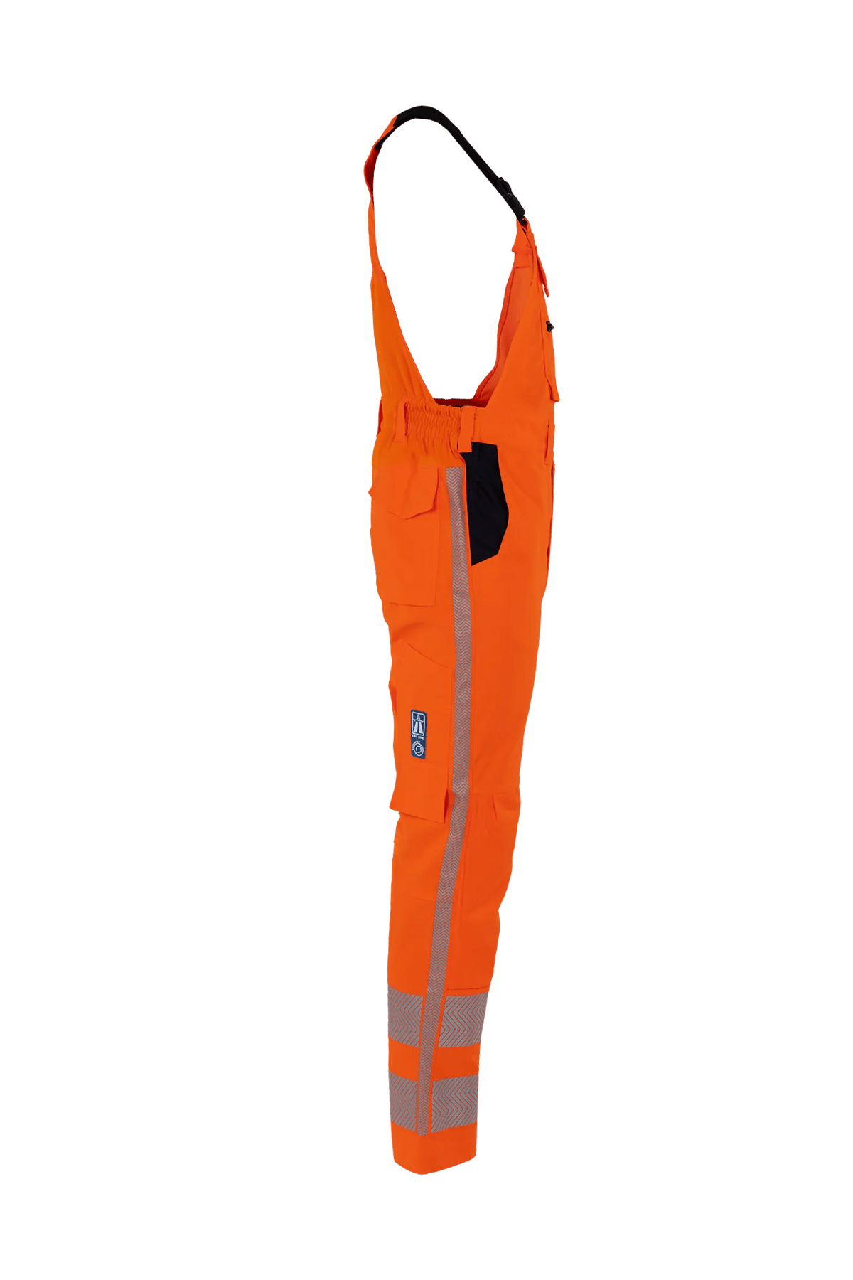 Sioen B-Tommel in High-vis orange, side view