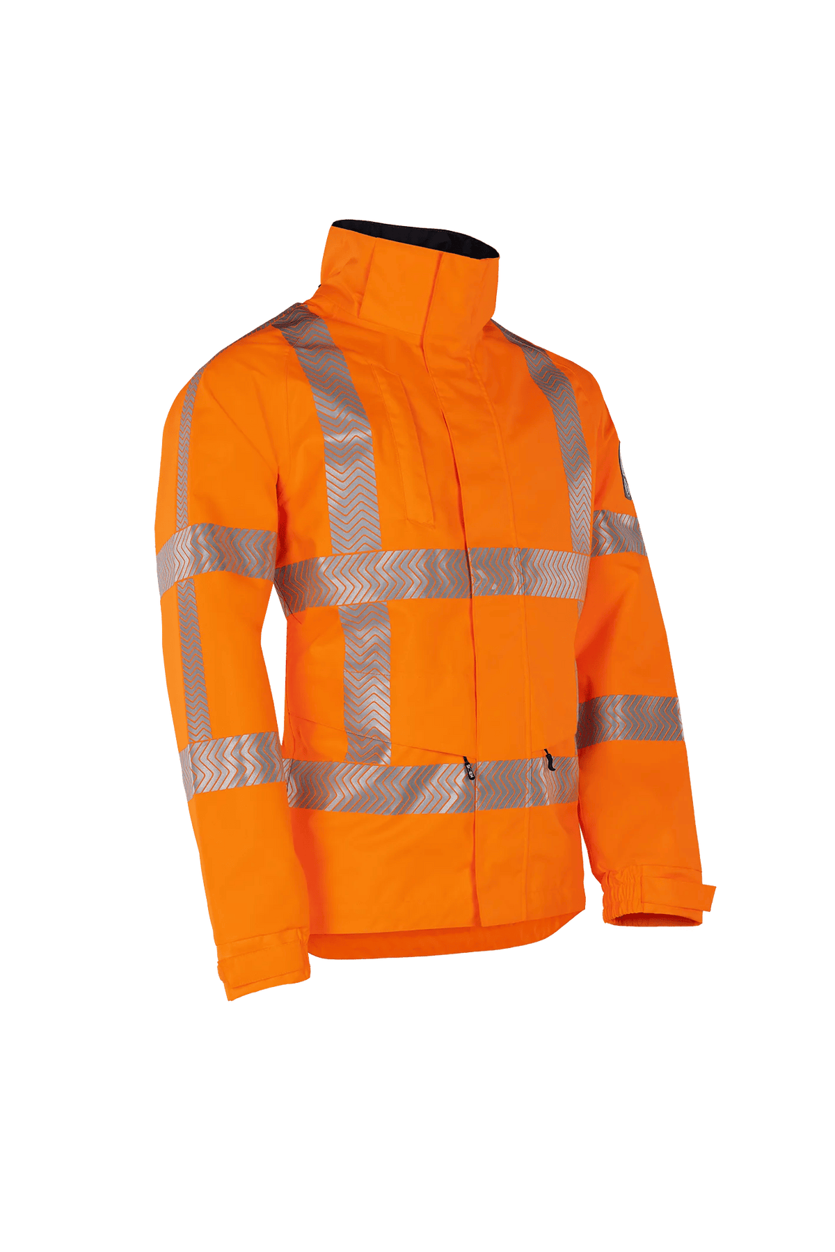Sioen Edam in High-vis orange, side view