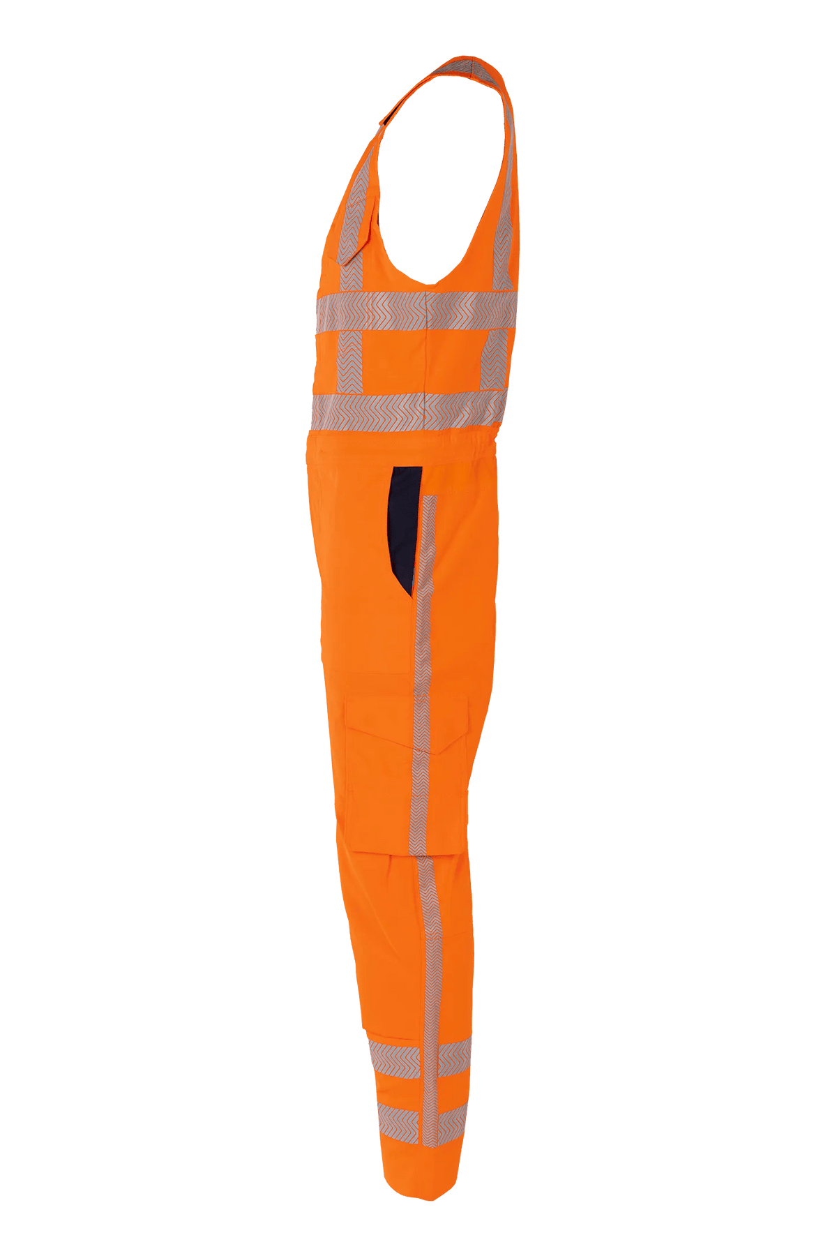 Sioen Amby in High-vis orange, side view