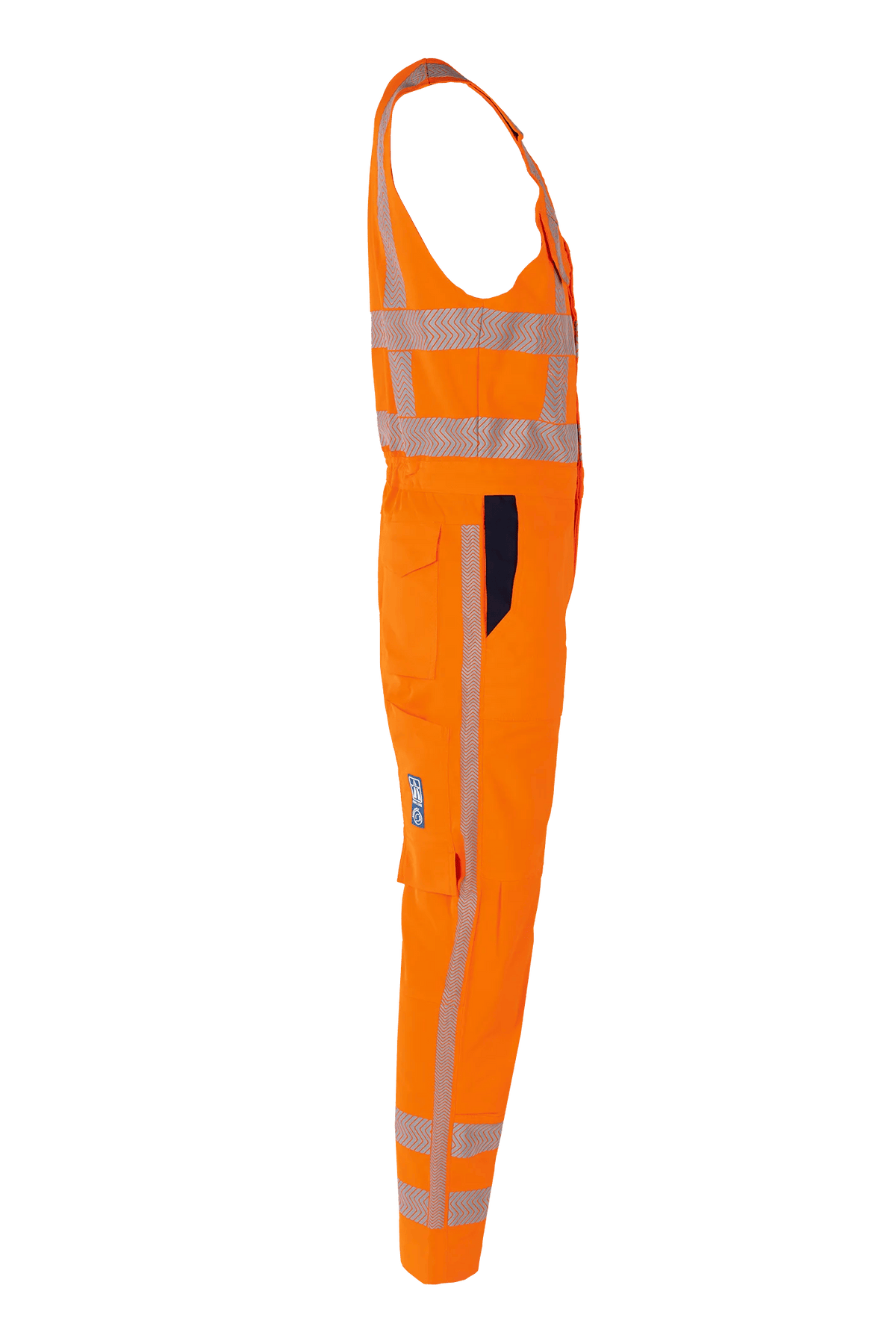 Sioen Amby in High-vis orange, side view