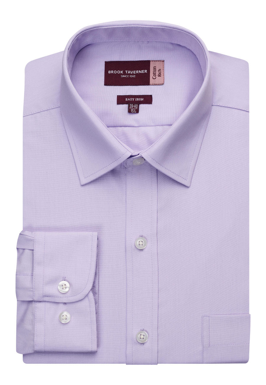 Brook Taverner Rapino Shirt in Lilac, image 4