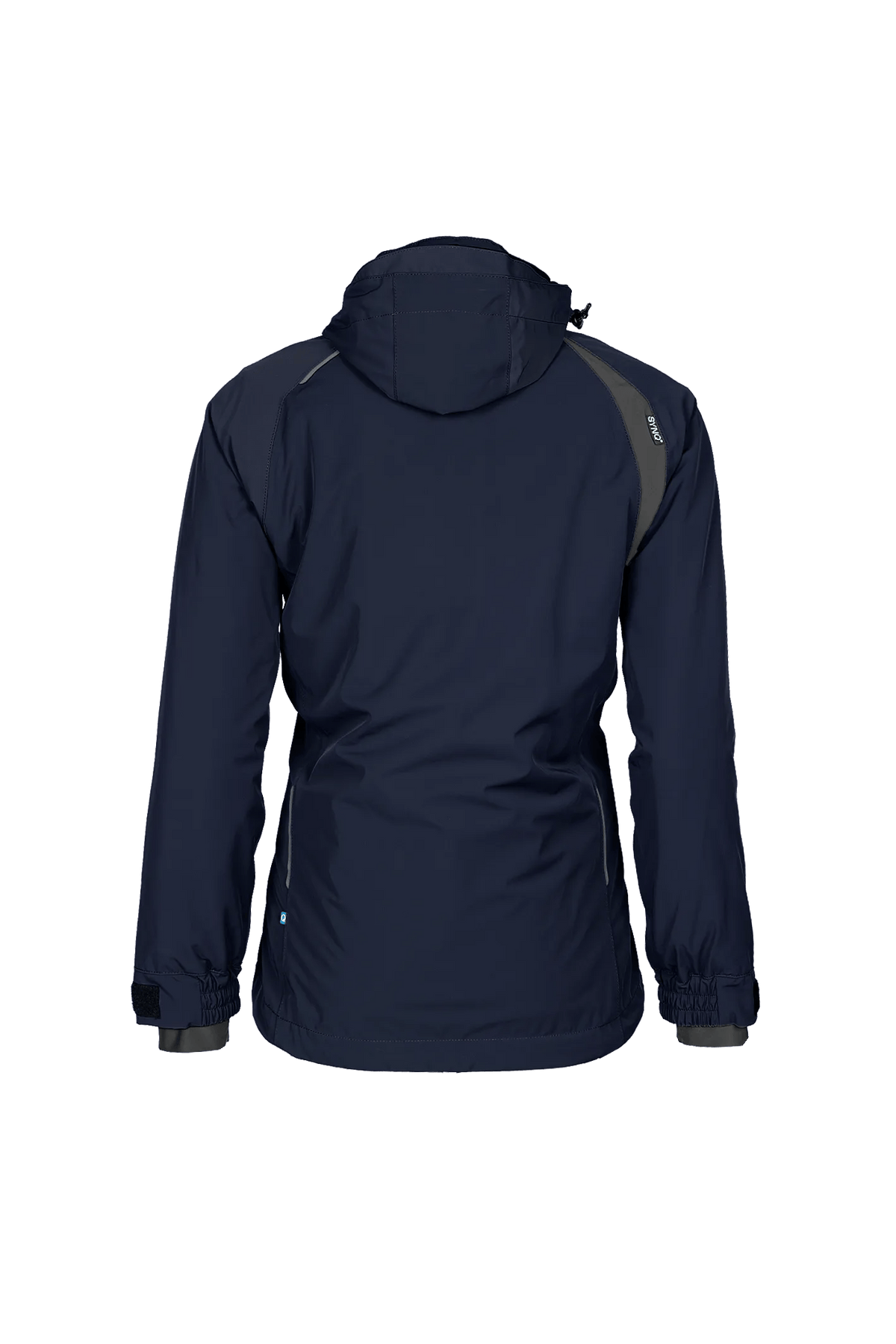 SYNQ Qold Women in Navy blue/Anthracite grey, back view