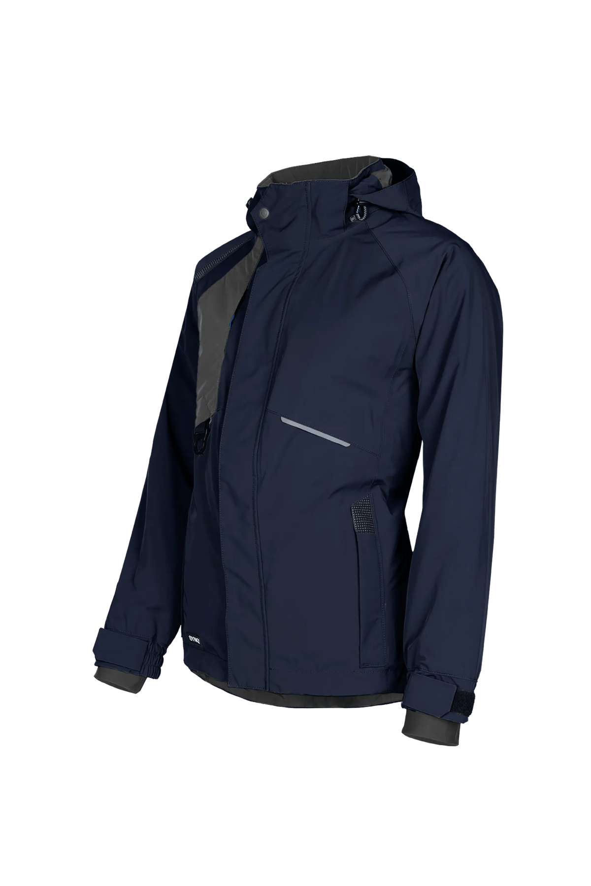 SYNQ Qold Women in Navy blue/Anthracite grey, side view