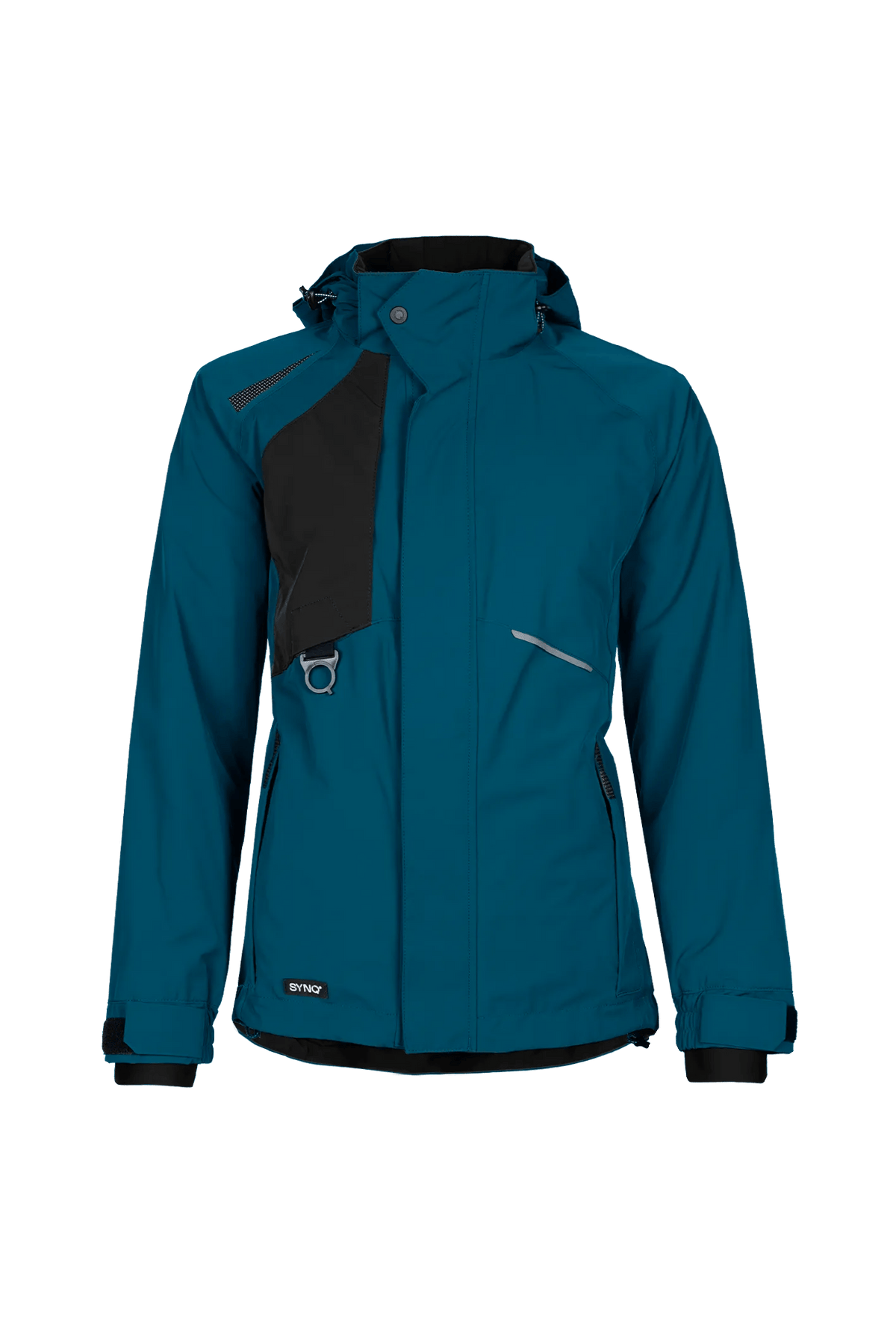 SYNQ Qold Women in Petrol blue/Black, front view