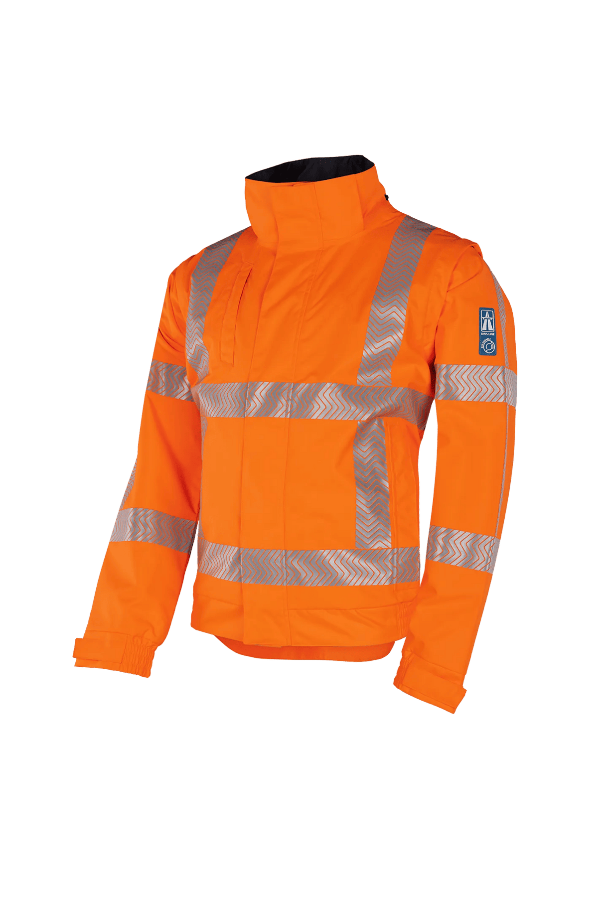 Sioen Didam in High-vis orange, side view