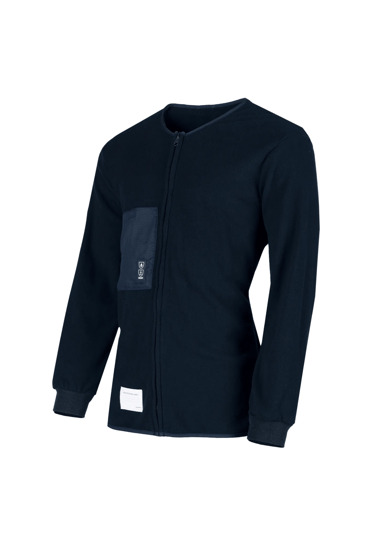 Sioen PRO Troston in Navy blue, side view
