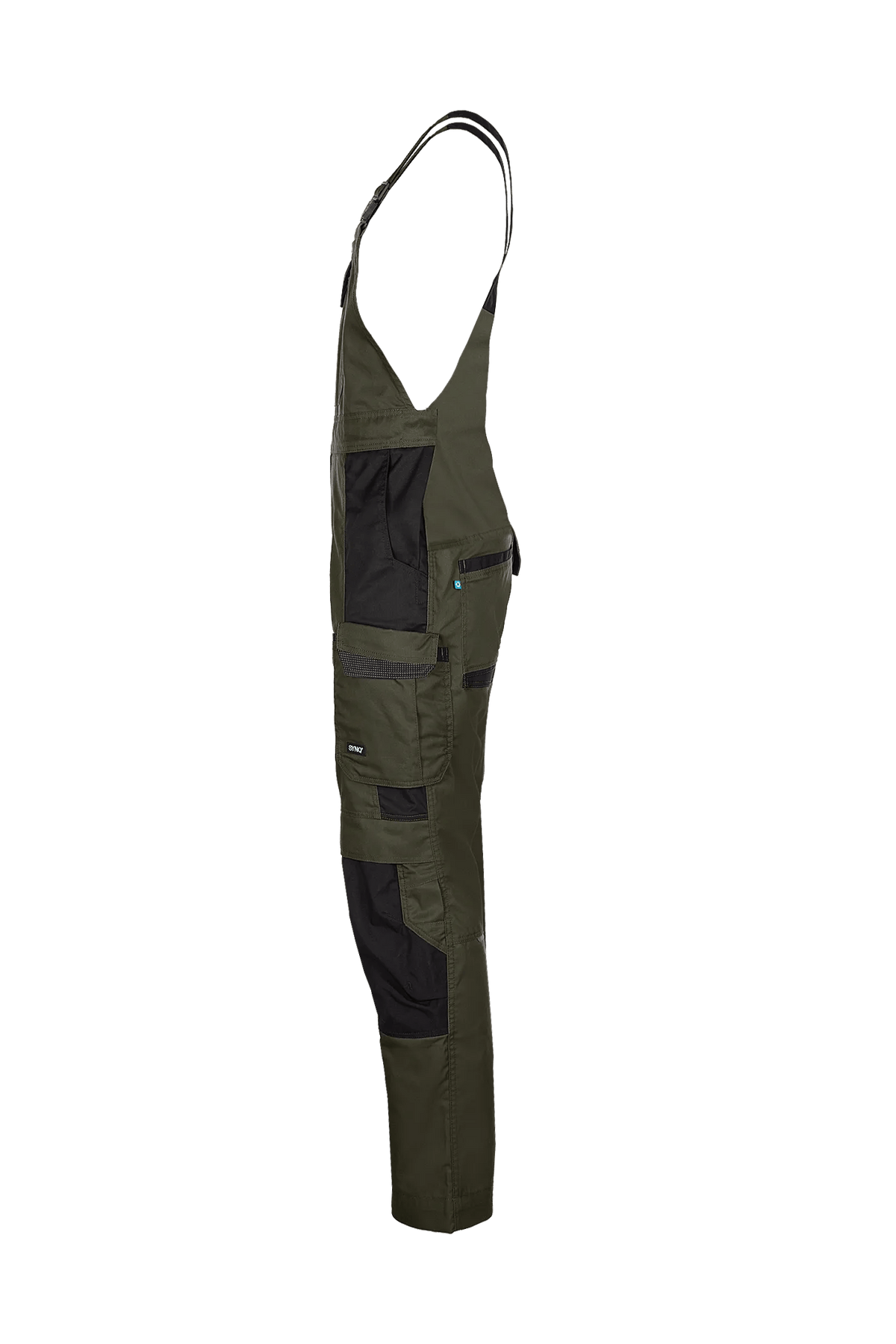SYNQ Bullseye in Khaki green/Black, side view