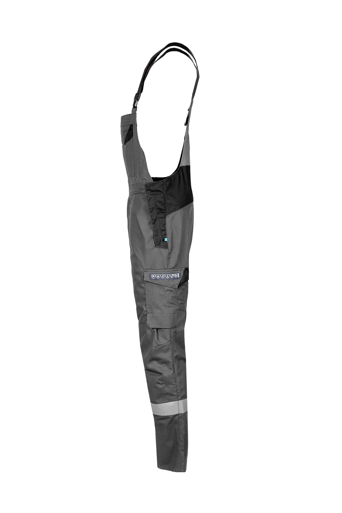 Sioen PRO B-Rigil in Anthracite grey/Black, side view