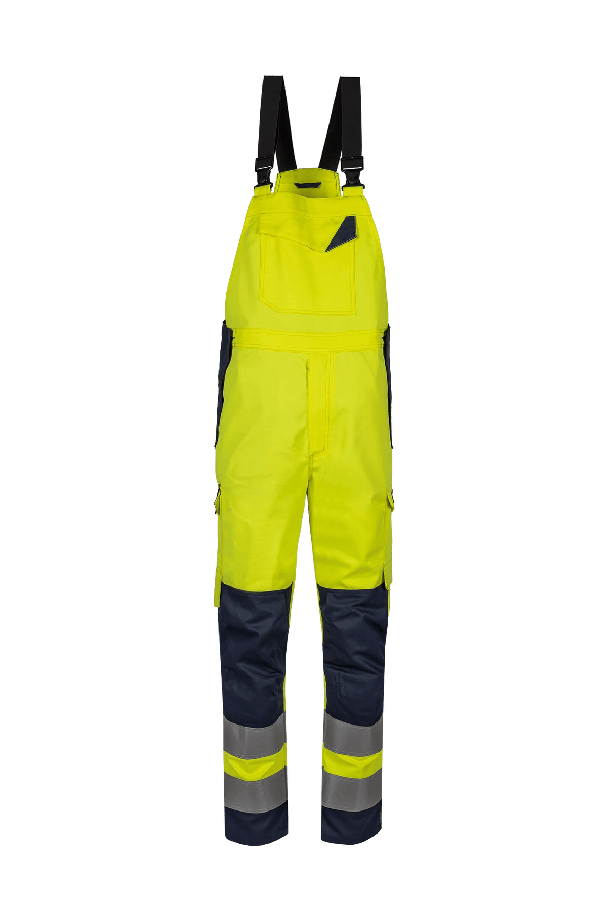 Sioen PRO B-Anser in High-vis yellow/Navy blue, front view