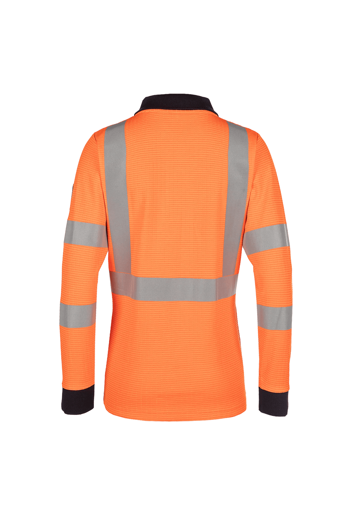Sioen PRO Amelia in High-vis orange, back view