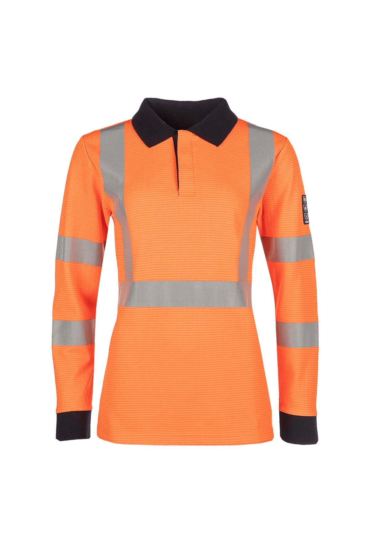 Sioen PRO Amelia in High-vis orange, front view