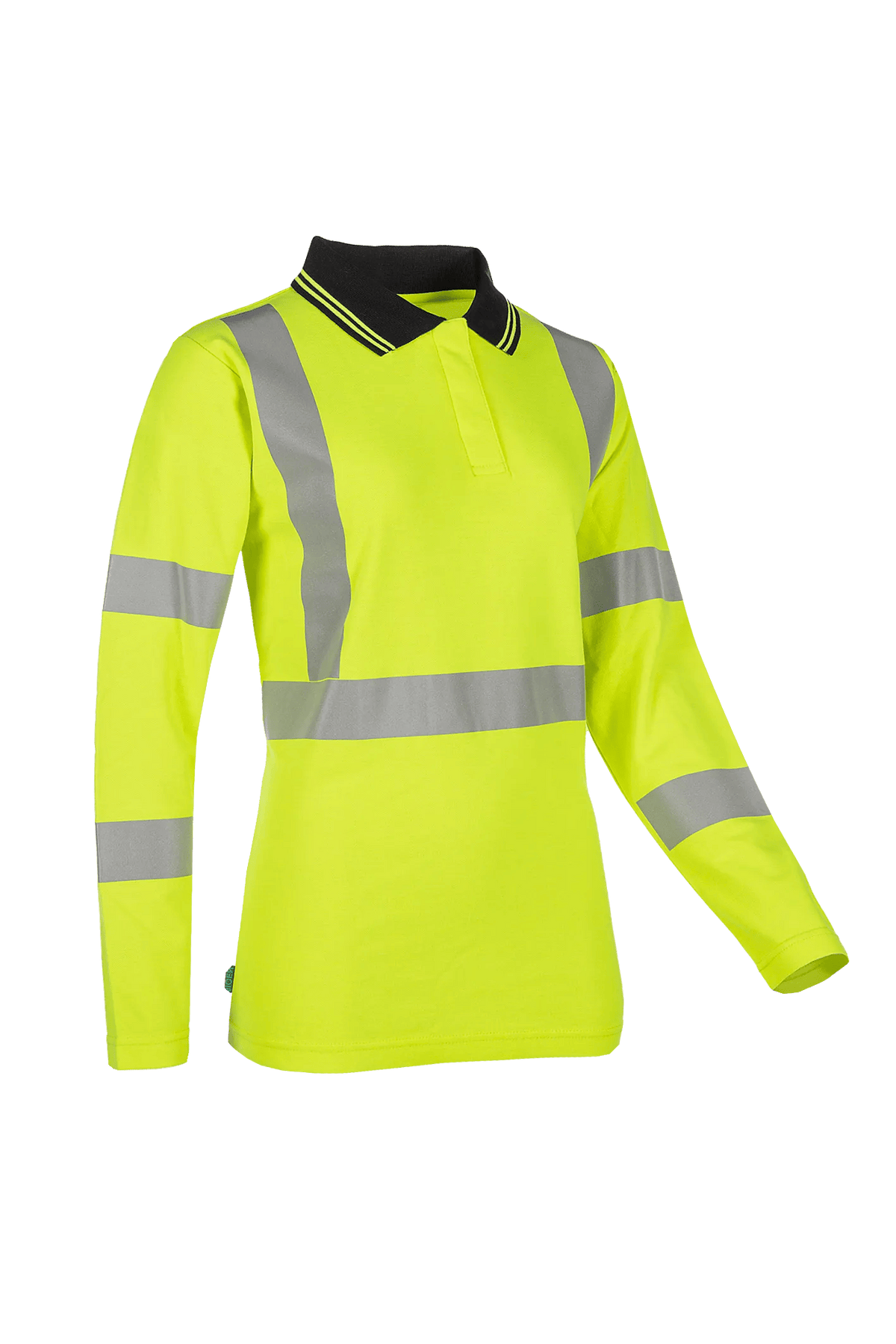 Sioen PRO Augustine in High-vis yellow, side view