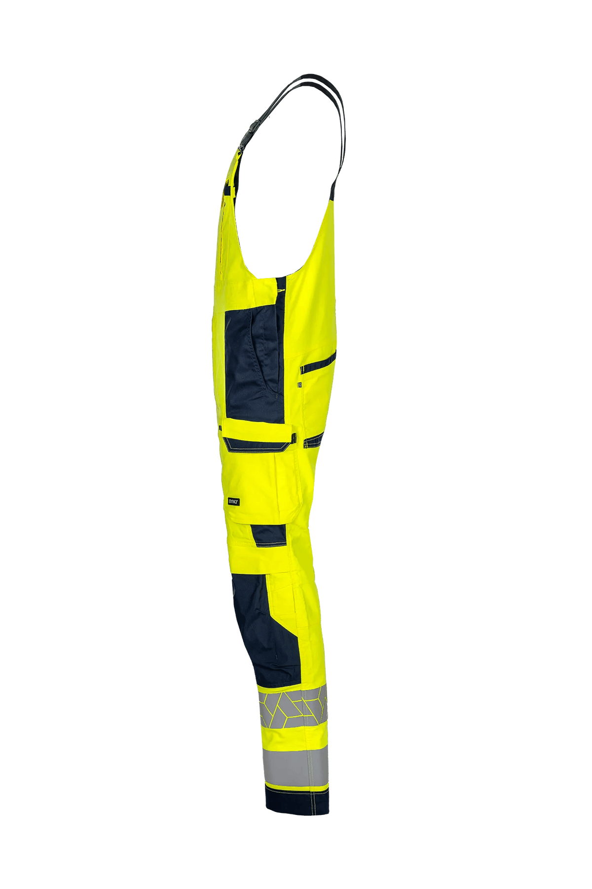 SYNQ Behold in High-vis yellow/Navy blue, side view