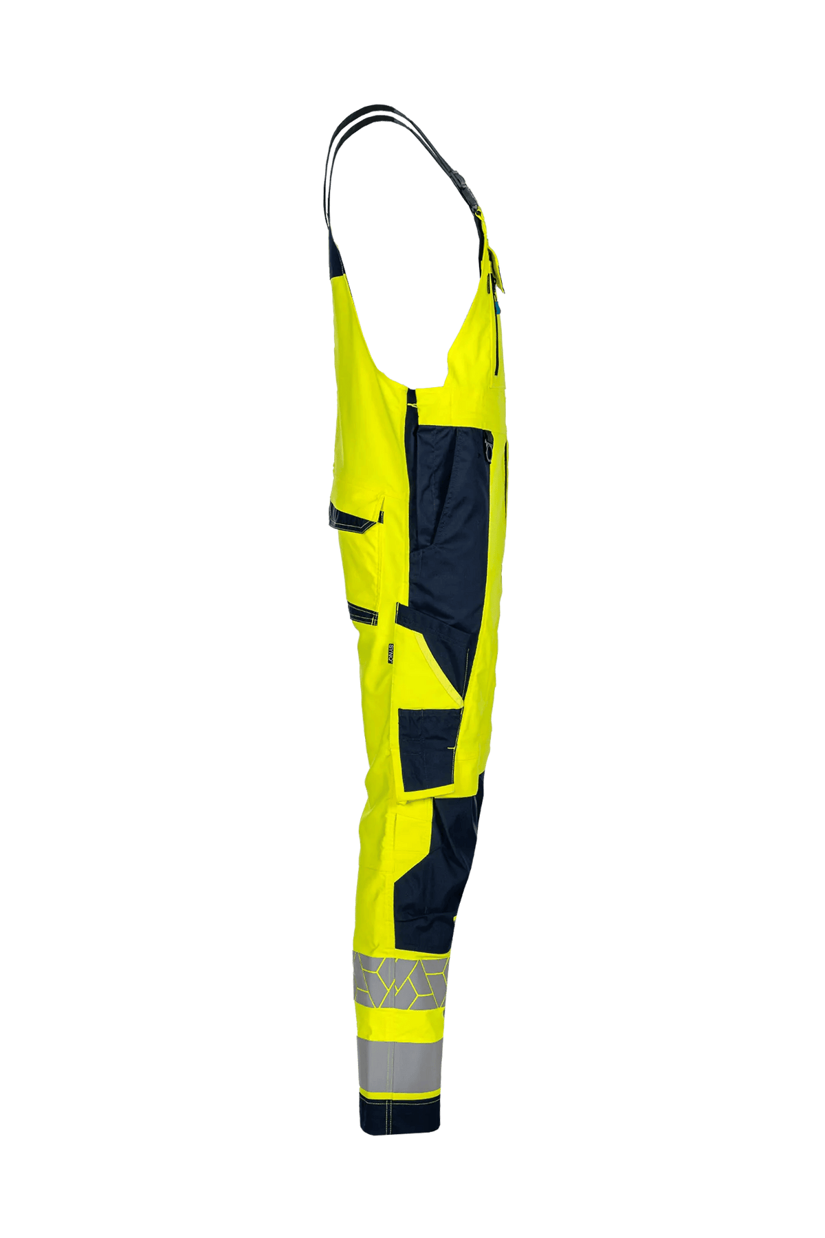 SYNQ Behold in High-vis yellow/Navy blue, side view