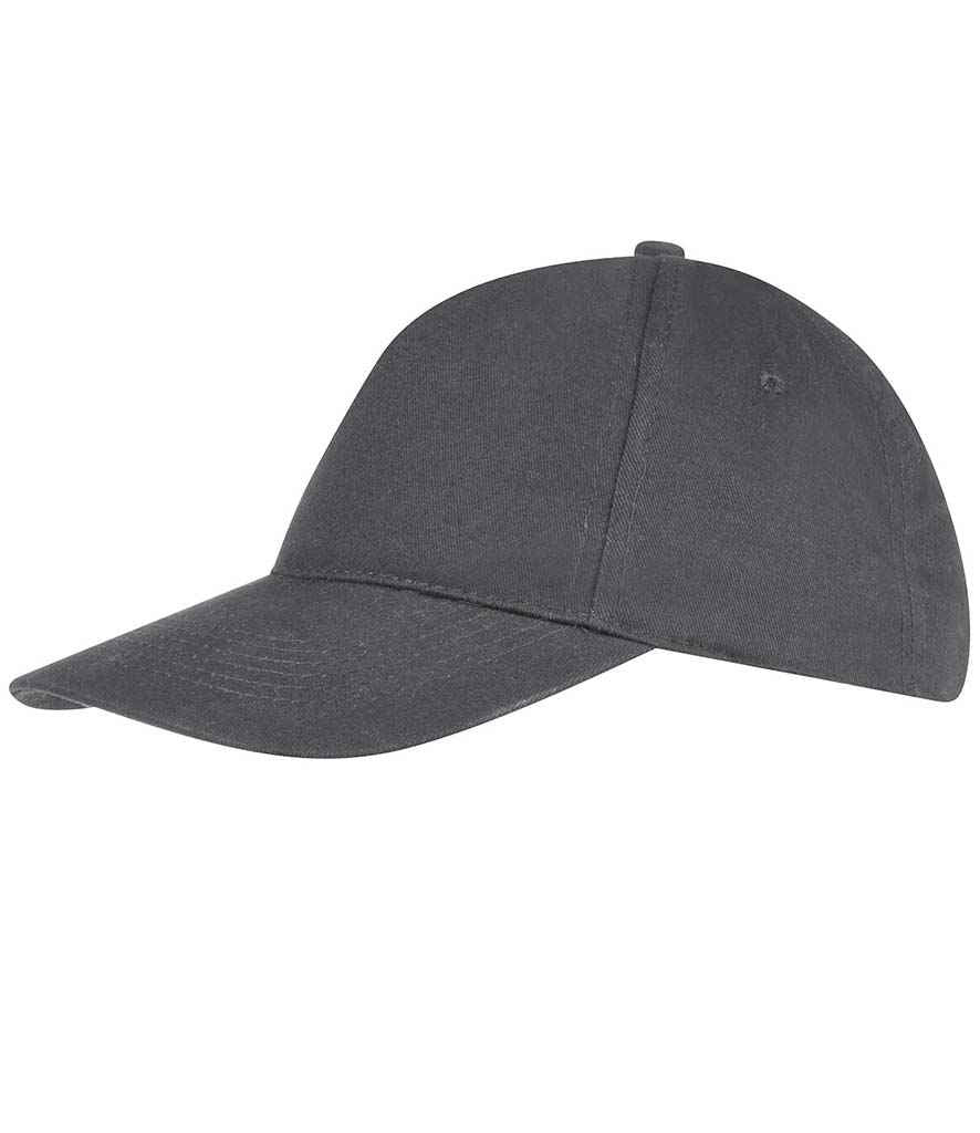SOL'S Sunny Cap in Dark Grey, front view