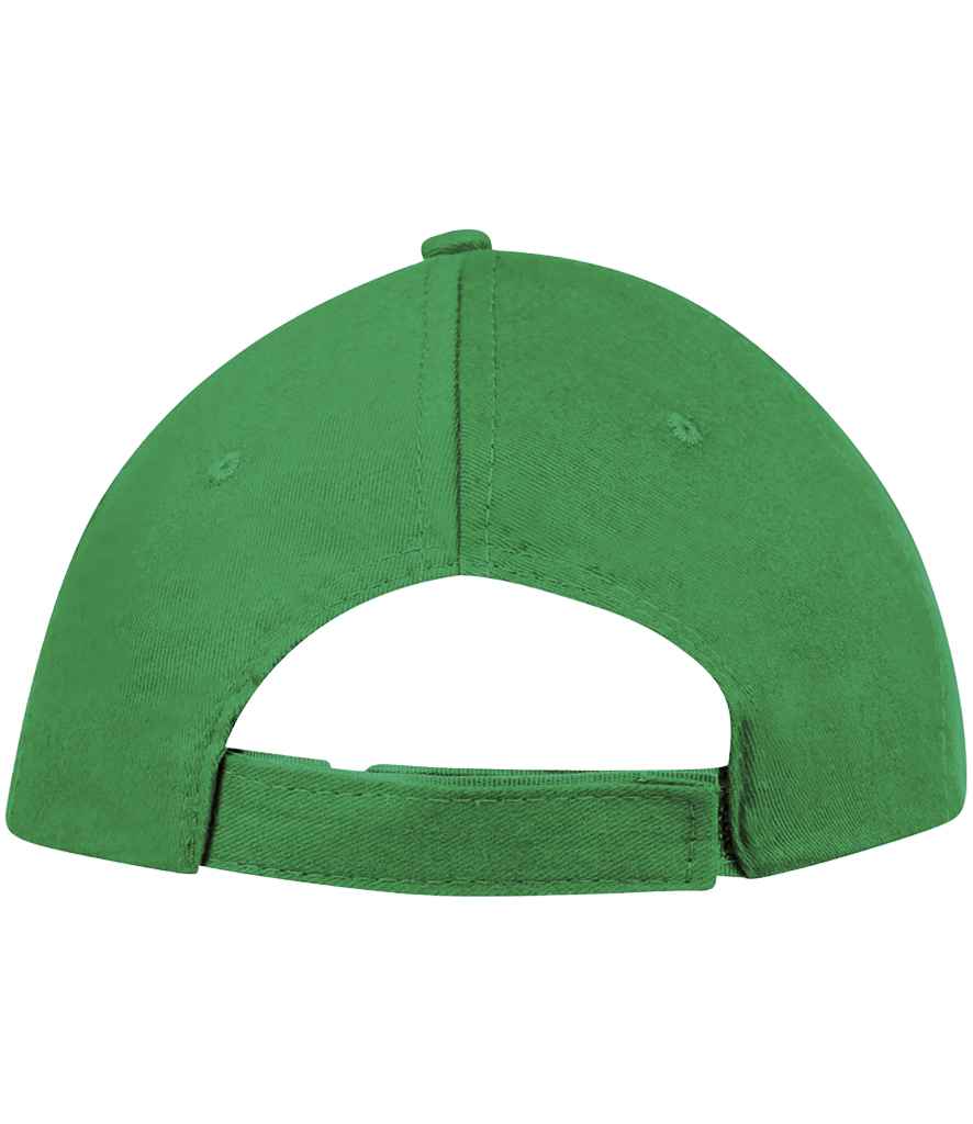 SOL'S Sunny Cap in Kelly Green, back view