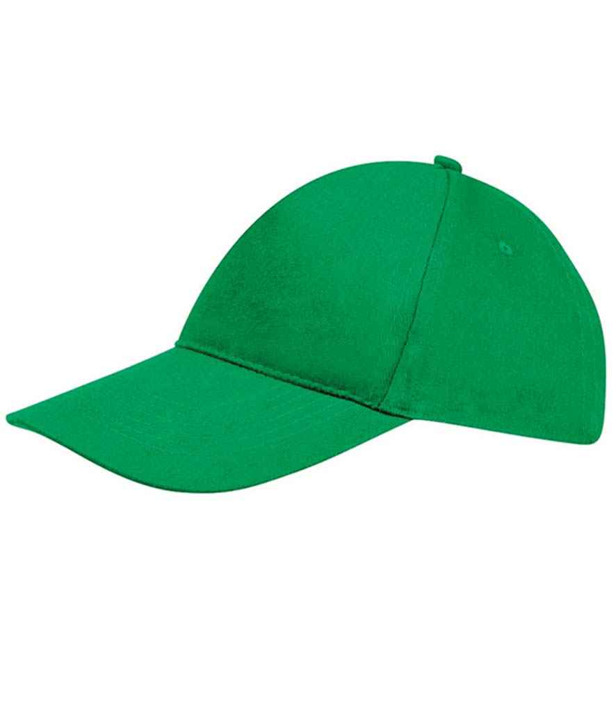 SOL'S Sunny Cap in Kelly Green, front view