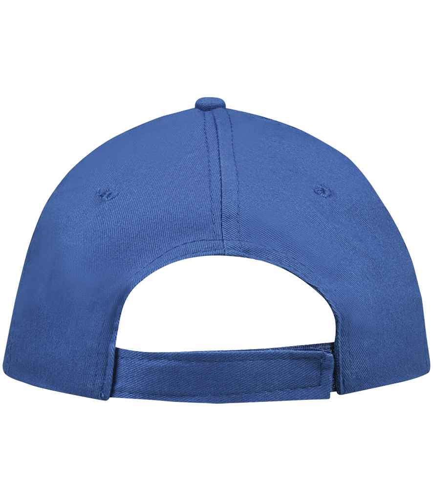 SOL'S Sunny Cap in Royal Blue, back view