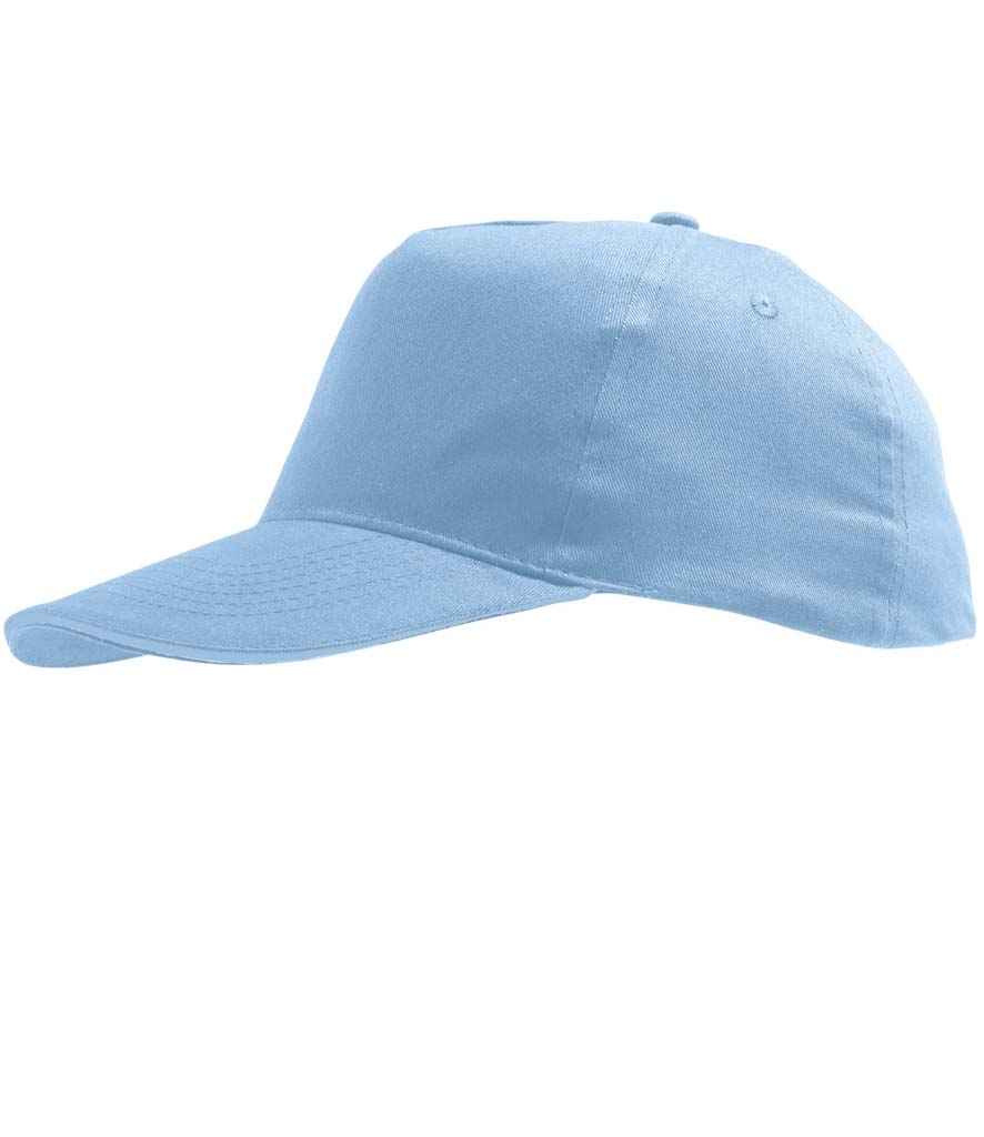 SOL'S Sunny Cap in Sky Blue, front view