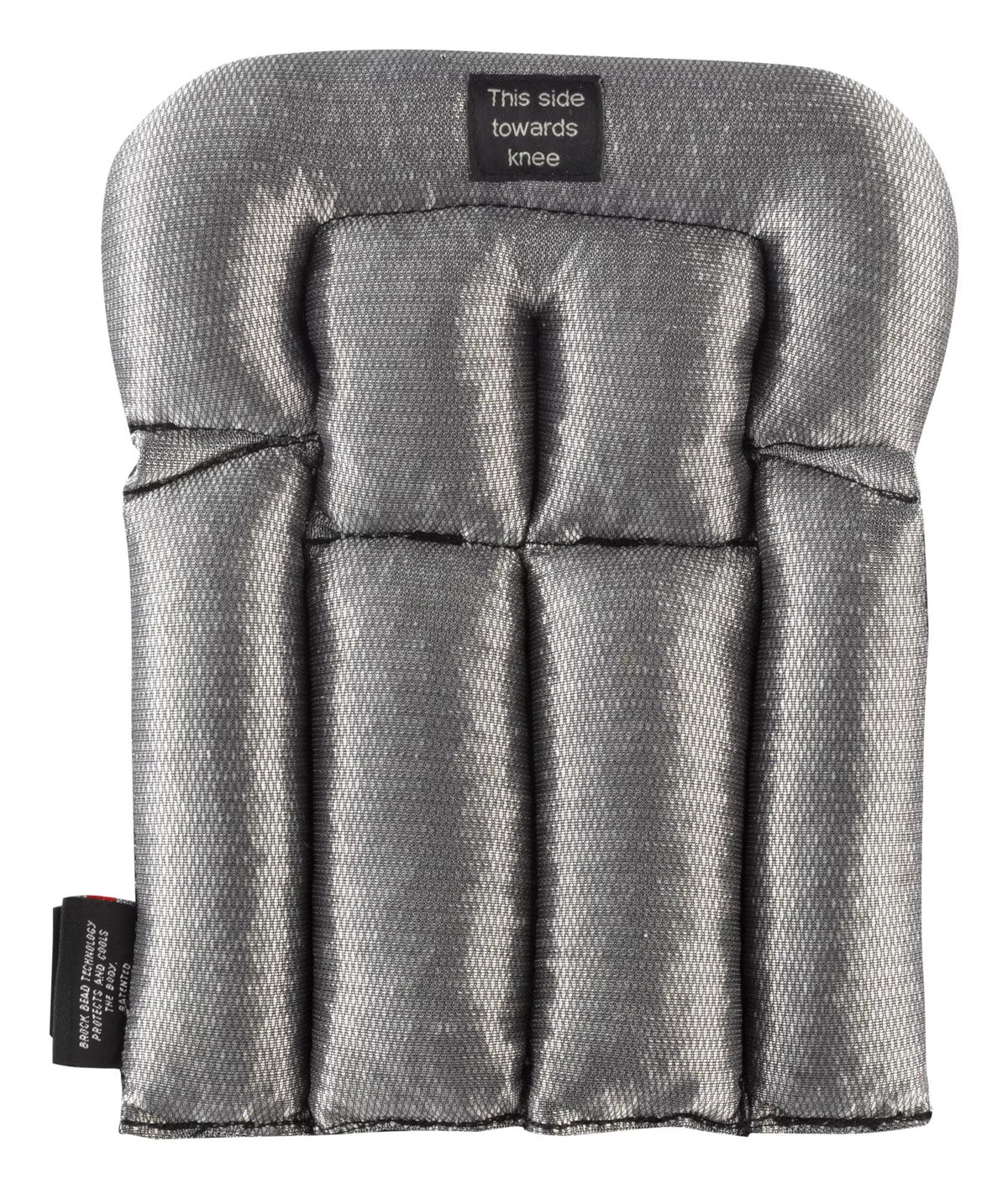Snickers Workwear 9118 Floorlayer Kneepads in Black/Aluminium, back view