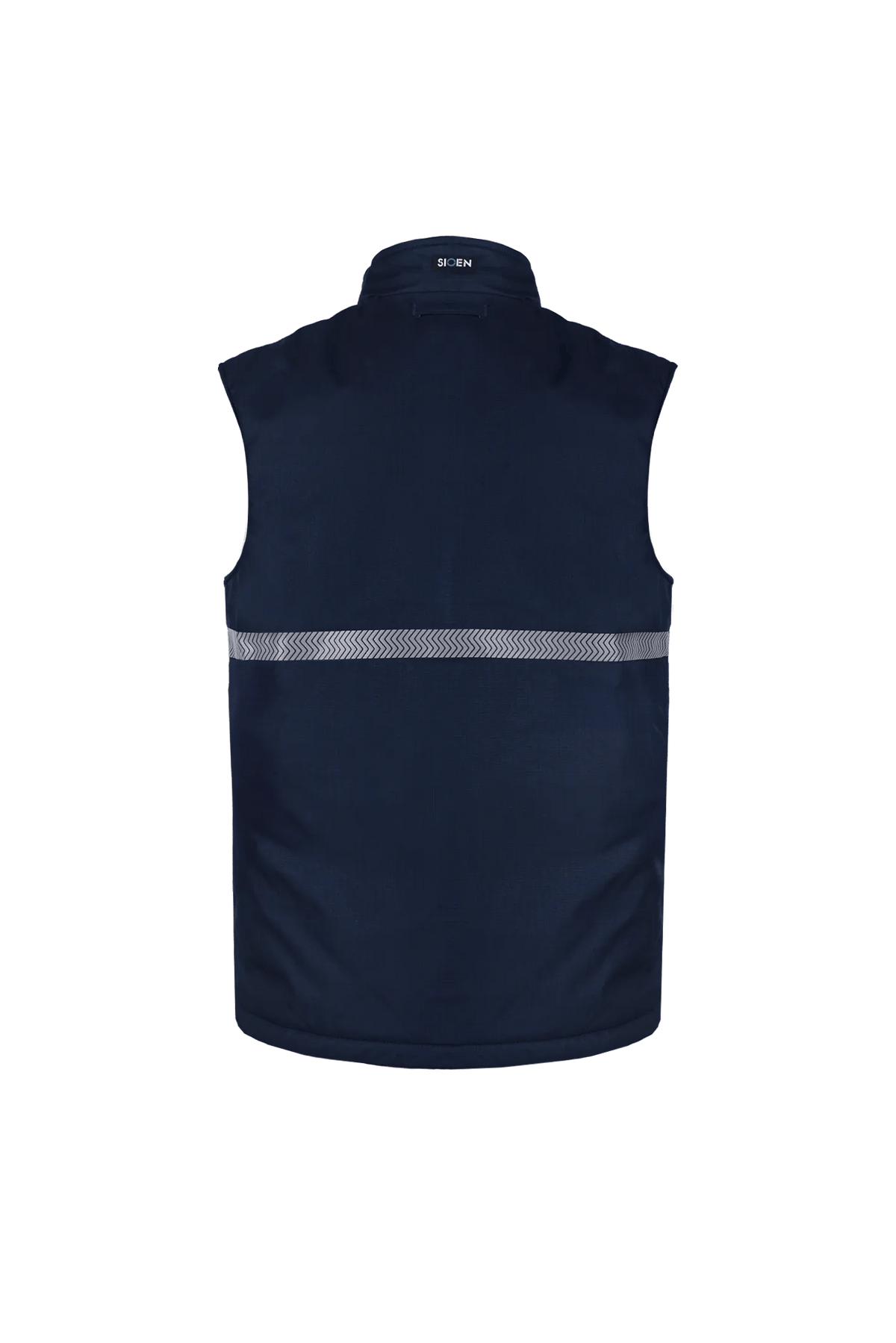 Sioen PRO Burvik in Navy blue, back view